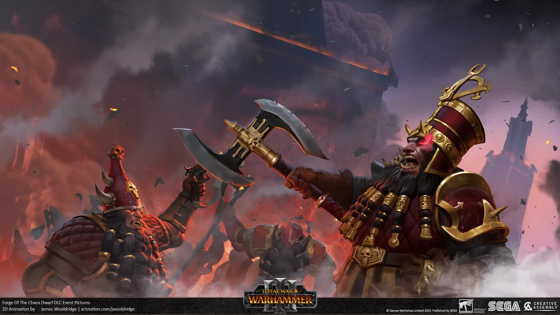 Total War: Warhammer III of the Chaos Dwarfs