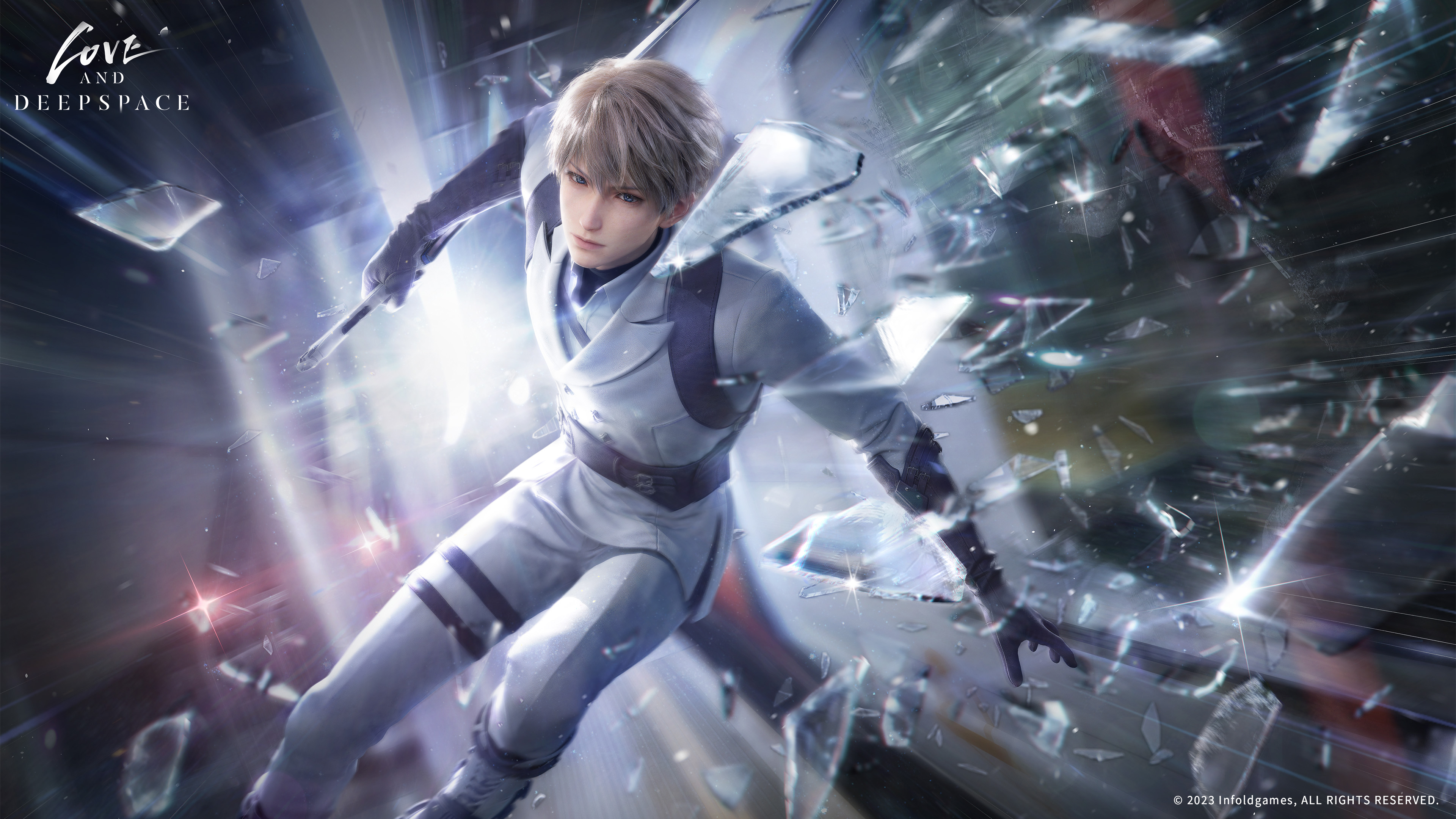 Explore Love and Deepspace: 4K Ultra HD Wallpaper of Xavier