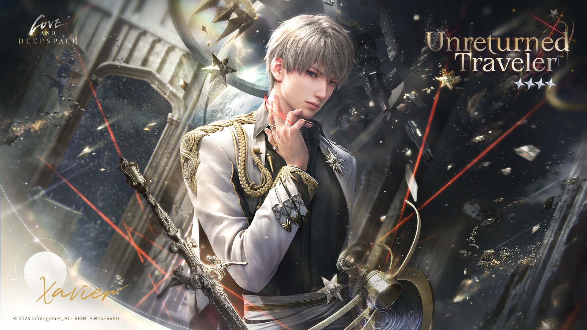 Love and Deepspace Shen Xinghui セイヤ Xavier 심성훈 Knight Hunter Fashion Stuffed Plushie Plush 40cm Doll Body Clothes Toy Gift Sa