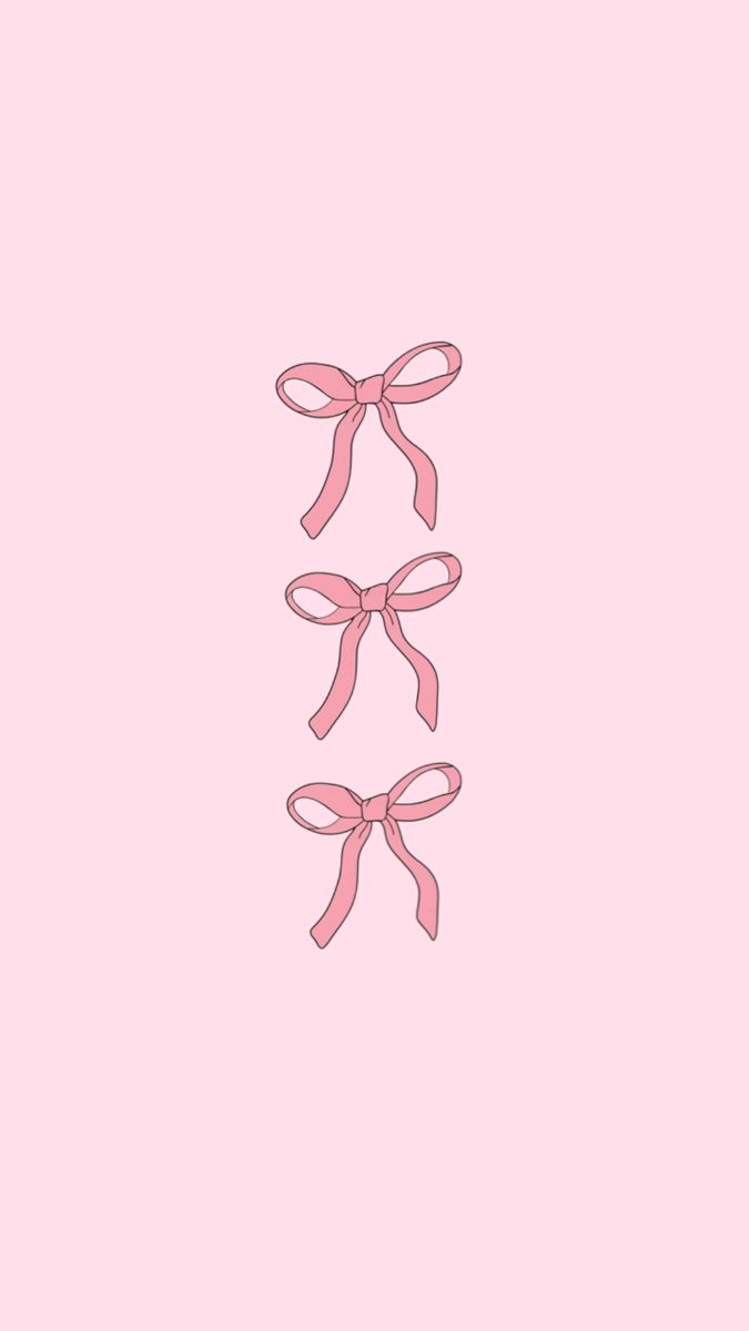 Pink bow wallpaper. Valentines wallpaper iphone, Pink wallpaper ipad, Bow wallpaper