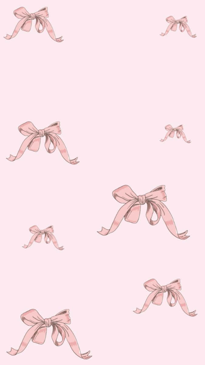 Pink Bows Wallpaper