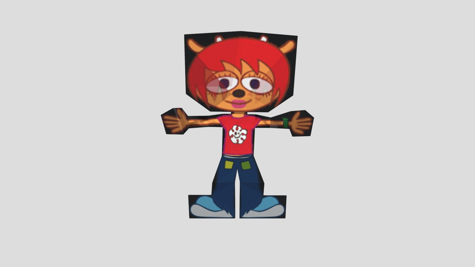 Play Station Jammer Lammy model by sheliah1074 [06c712f]