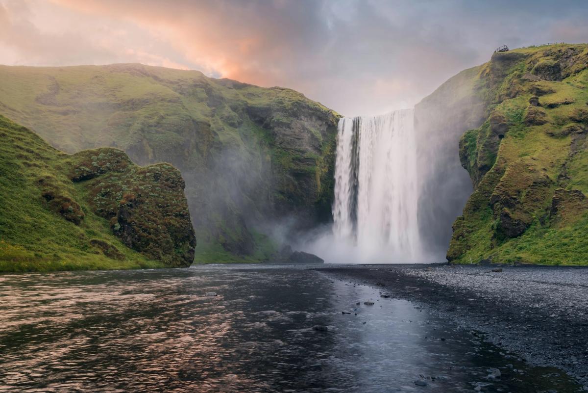 Experience the Magic of Skógafoss Waterfall in Iceland