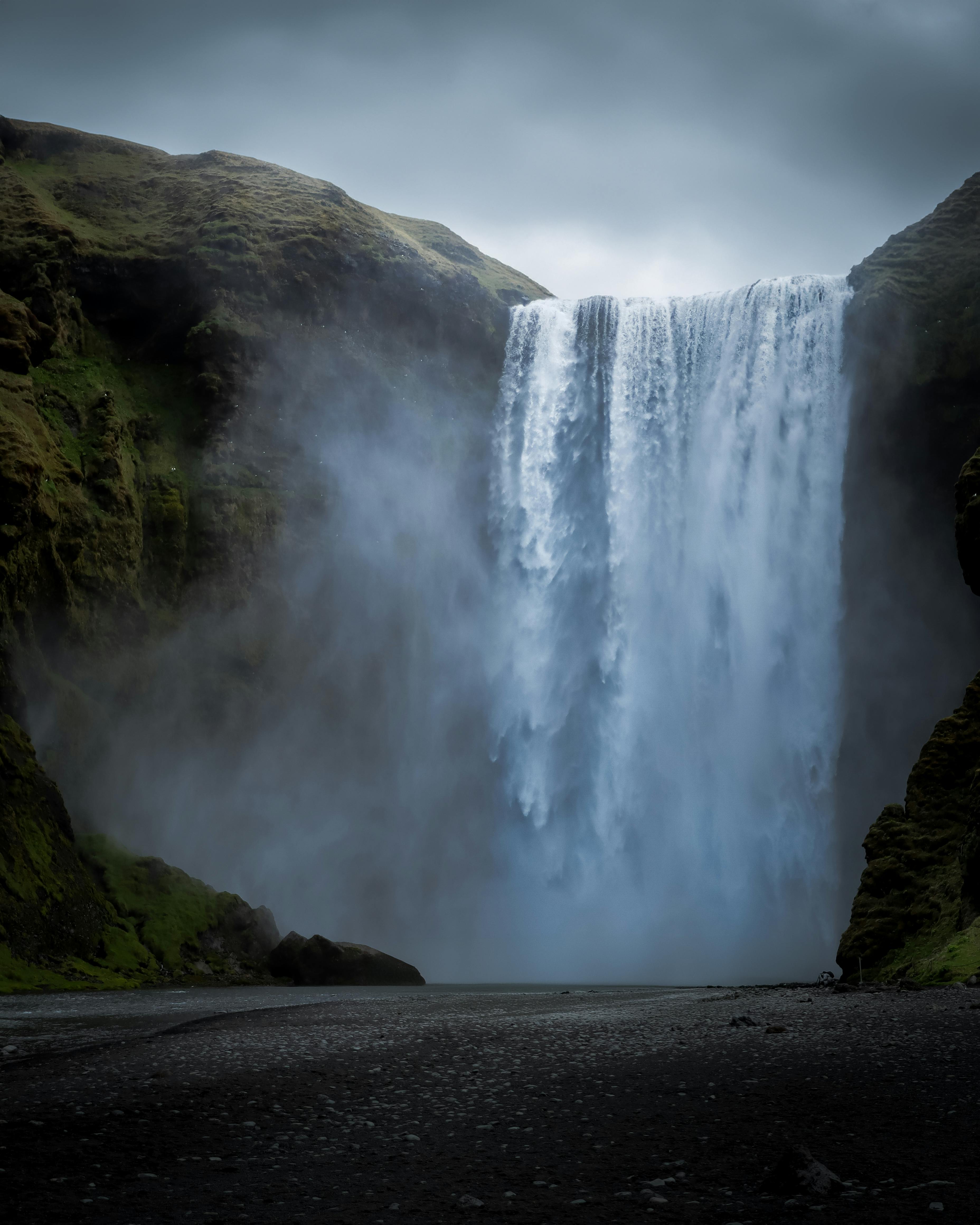Skogafoss Waterfall in Iceland · Free