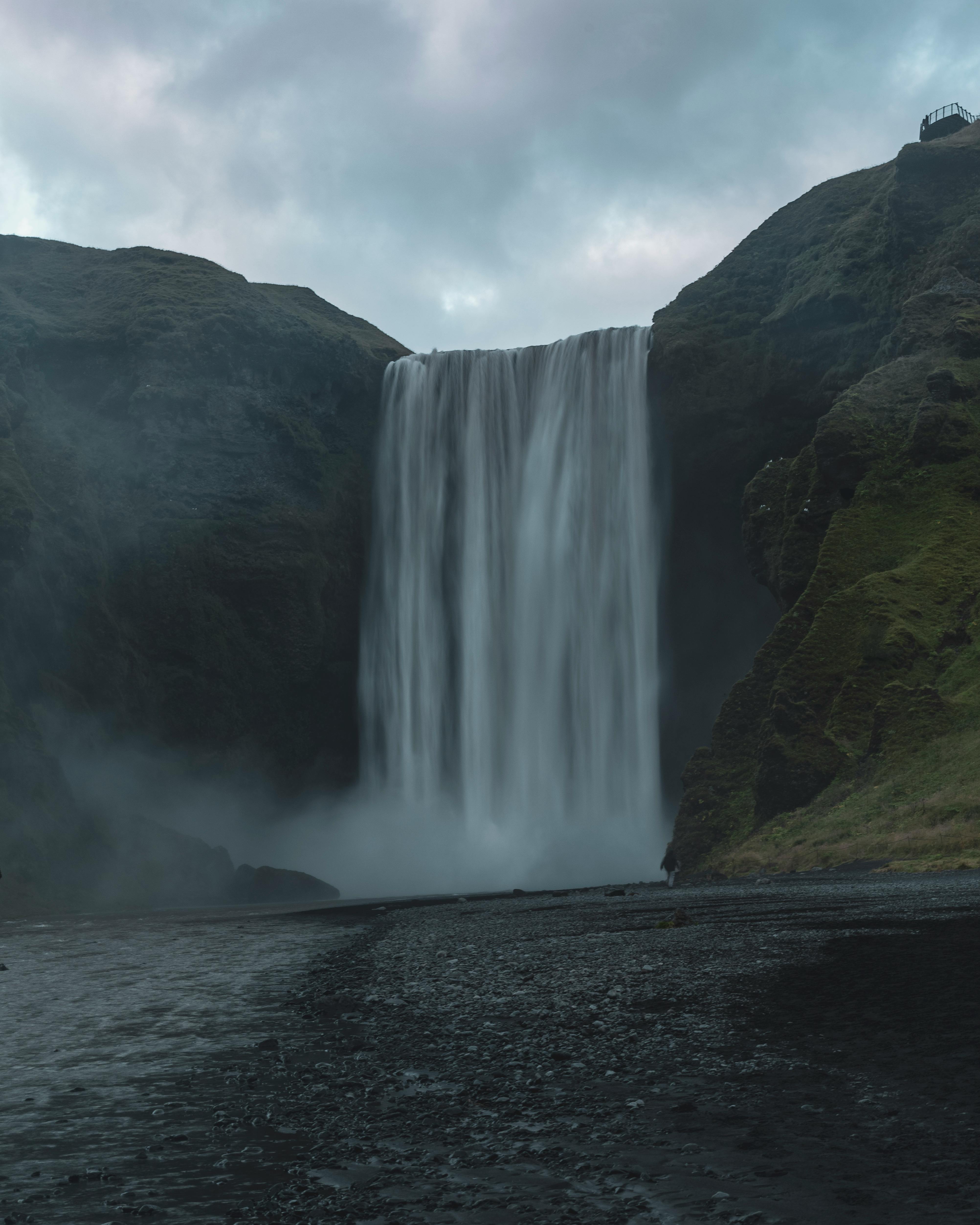 Skógafoss Waterfall in Iceland · Free
