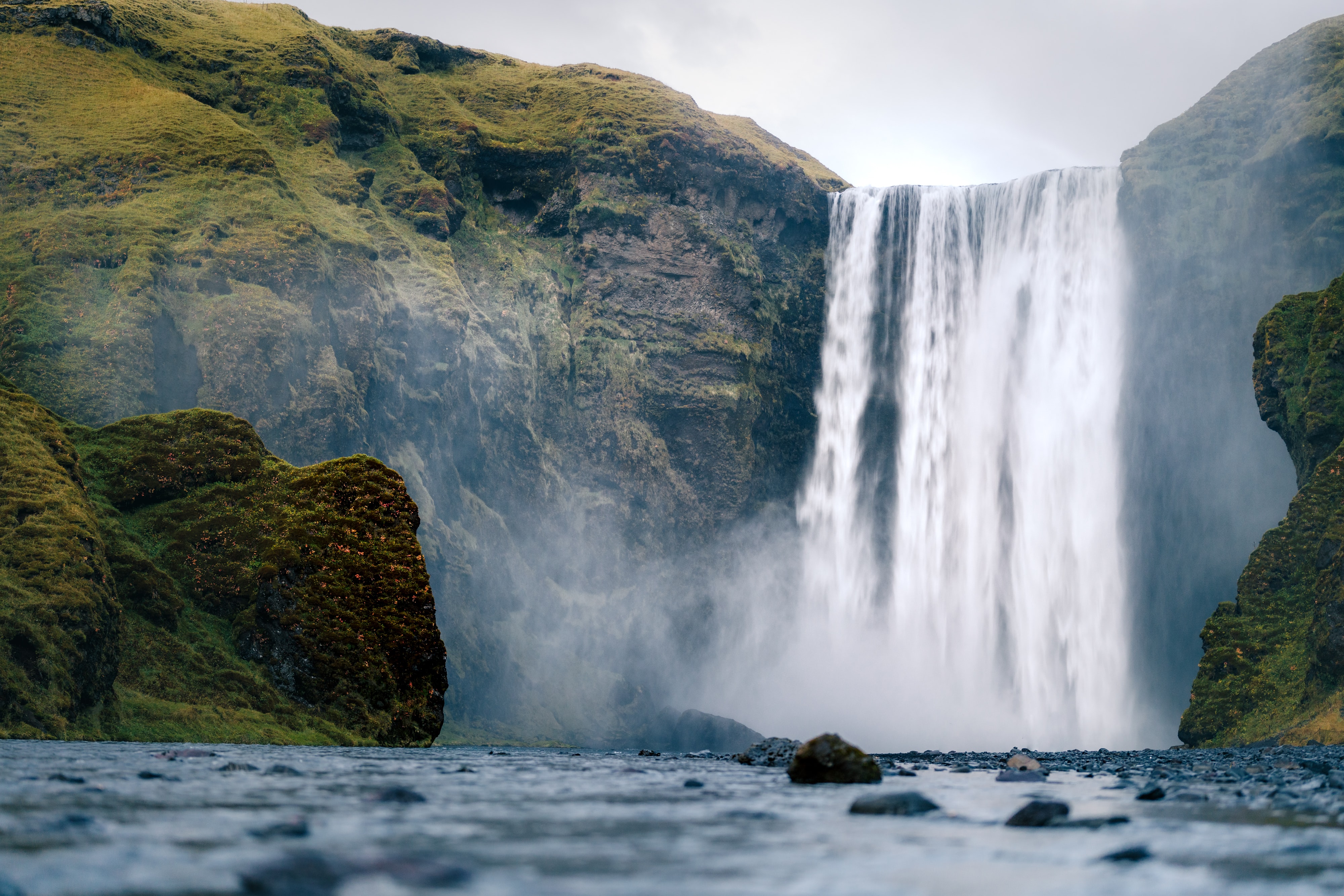 Skógafoss Majesty: Iceland's 4K Ultra HD Waterfall Wonder by Daniel Seßler