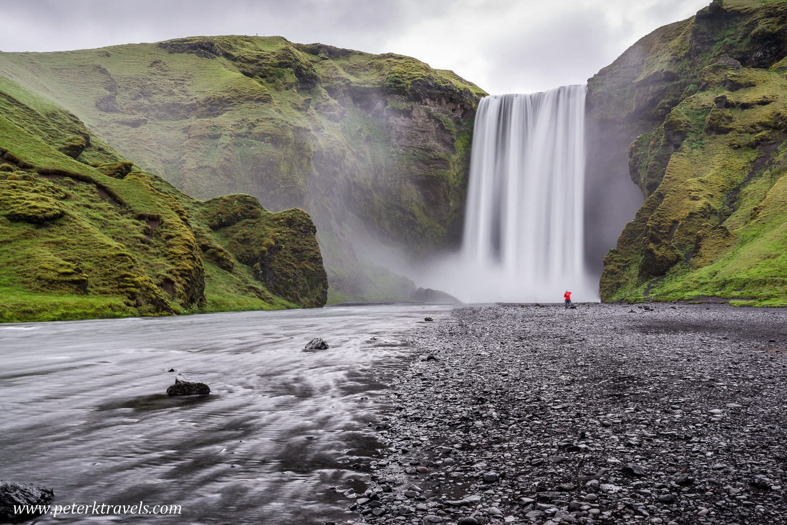 Skógafoss and Seljalandsfoss