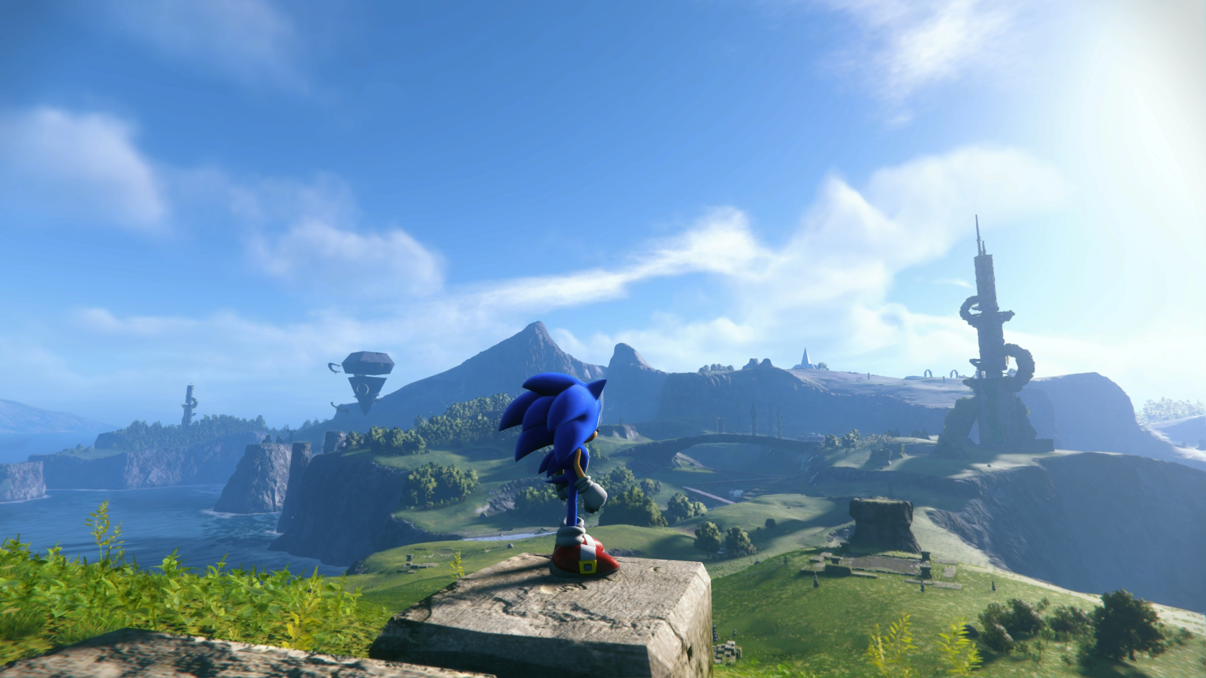 Sonic the Hedgehog 4K HD Sonic Frontiers Wallpaper