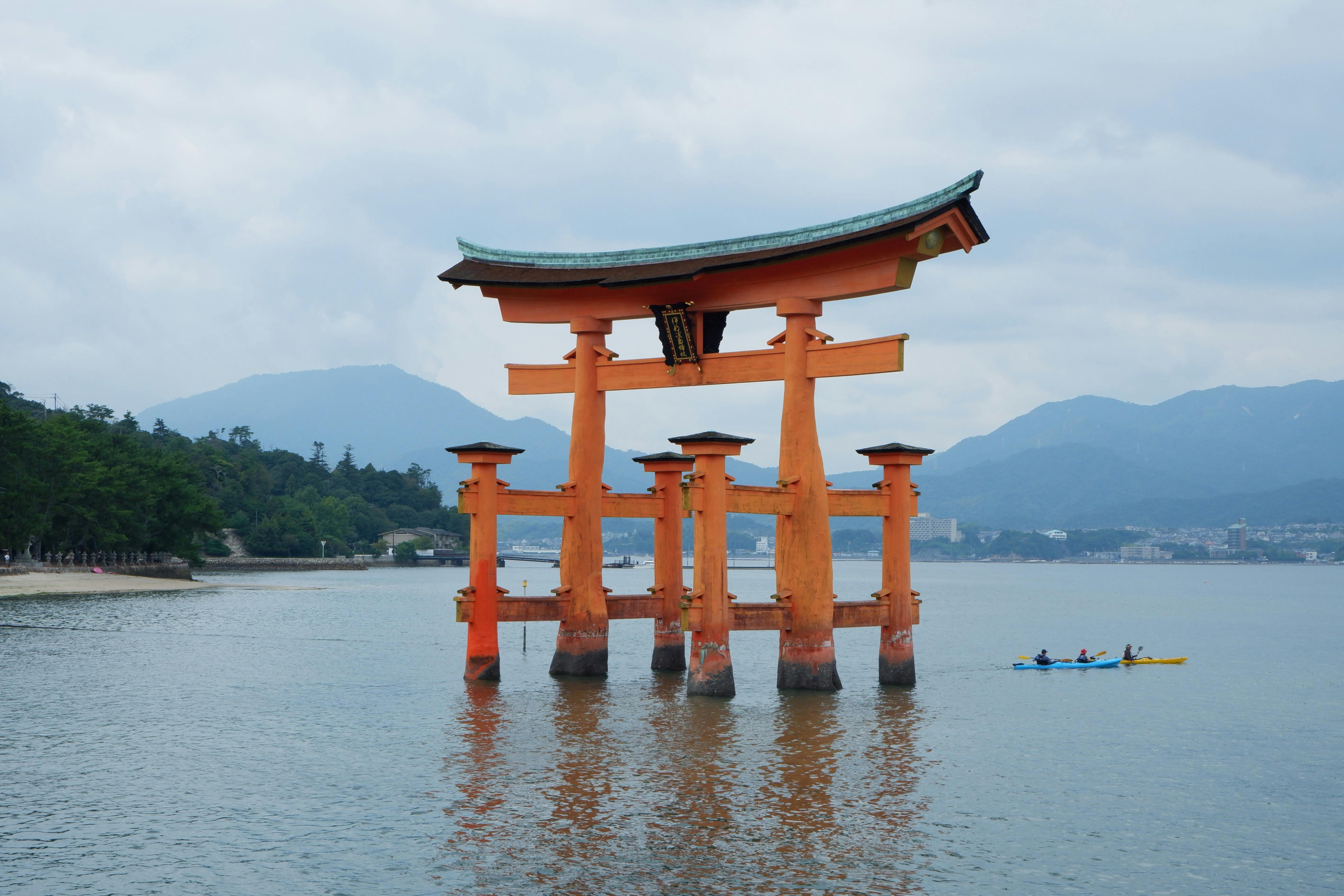Photo of the Itsukushima Shrine, Hatsukaichi, Japan · Free