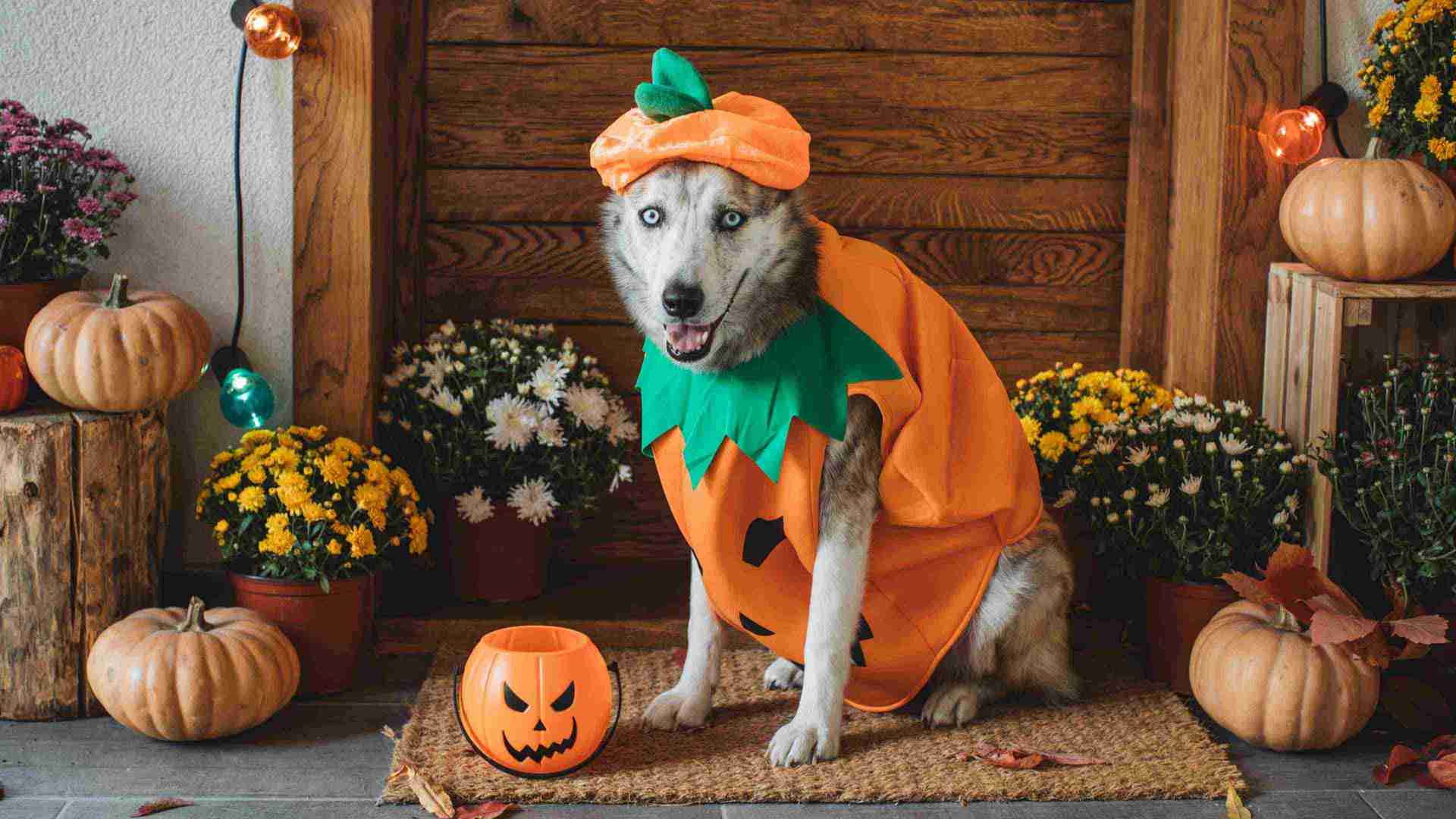 Pet costumes, no mask required
