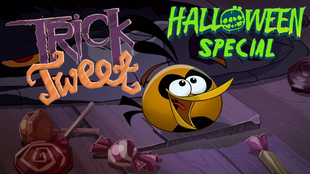 Angry Birds Trick or Tweet. Wishing you a Happy Halloween! #Halloween