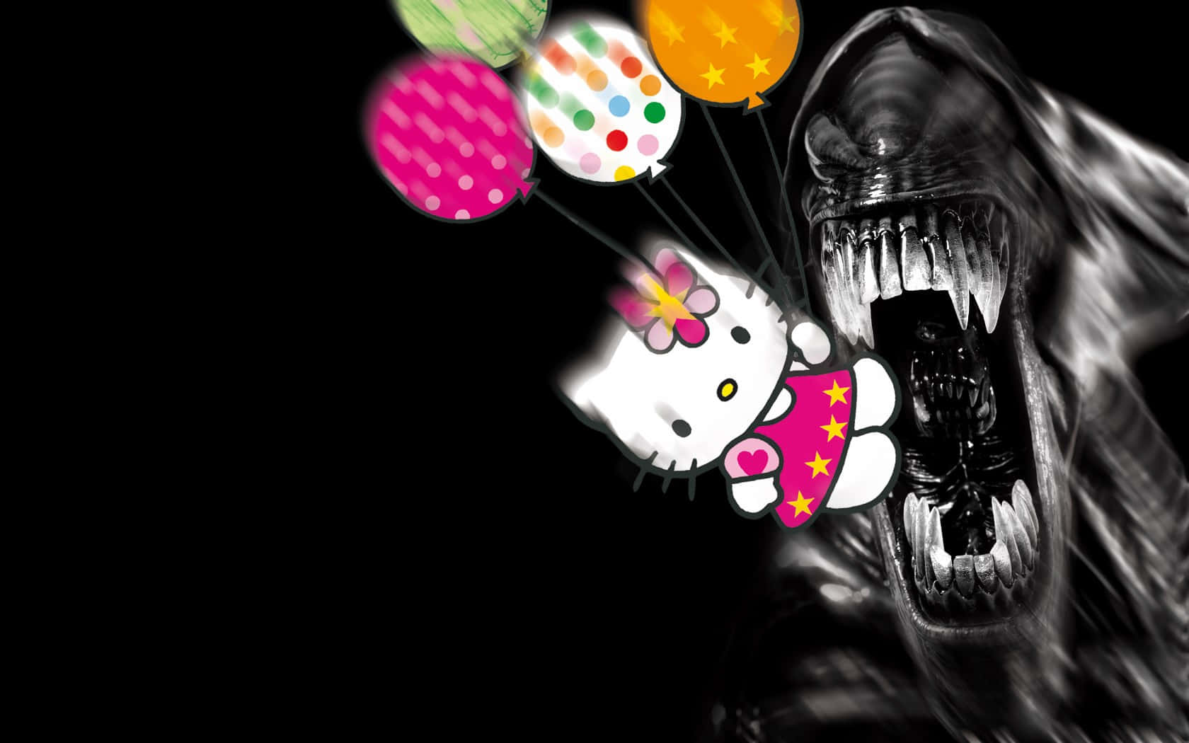 Emo Hello Kitty Wallpaper