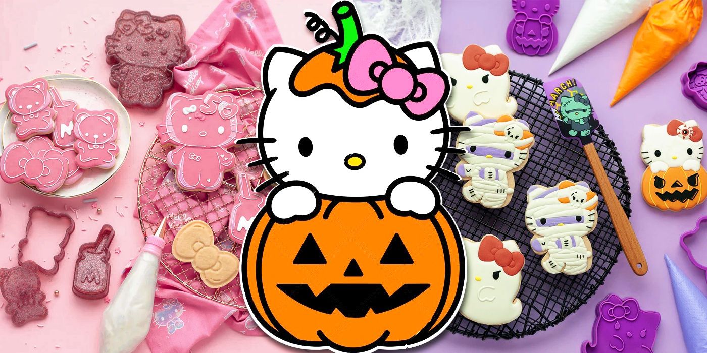 Hello Kitty Mixes Horror and Kawaii for Anniversary & Halloween Cookie Stamp Release