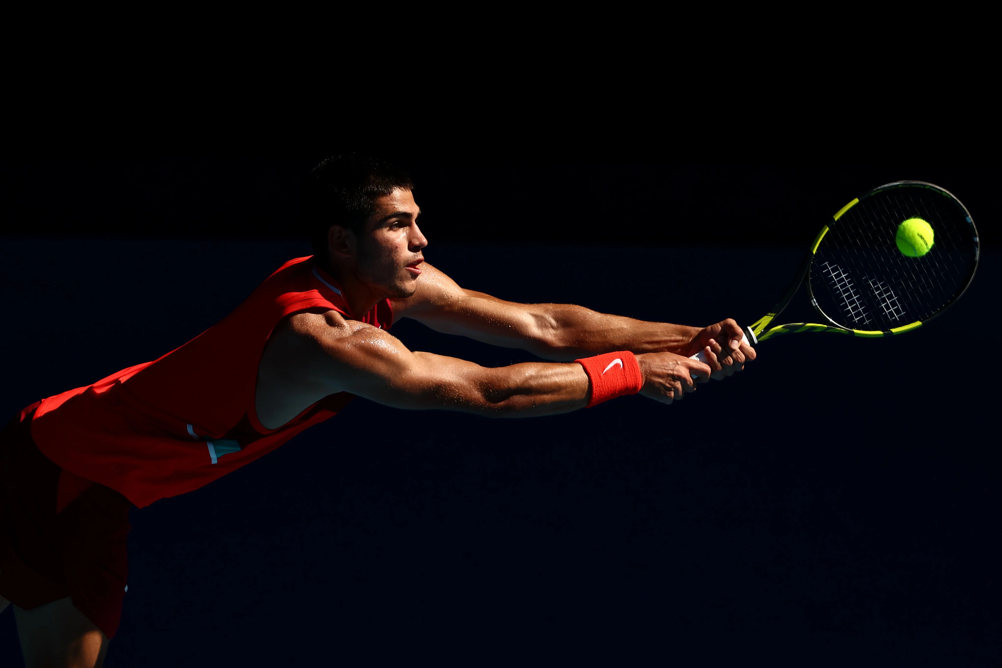 ALCARAZ'S FIRST TITLE OF 2025. IA Tennis Academy