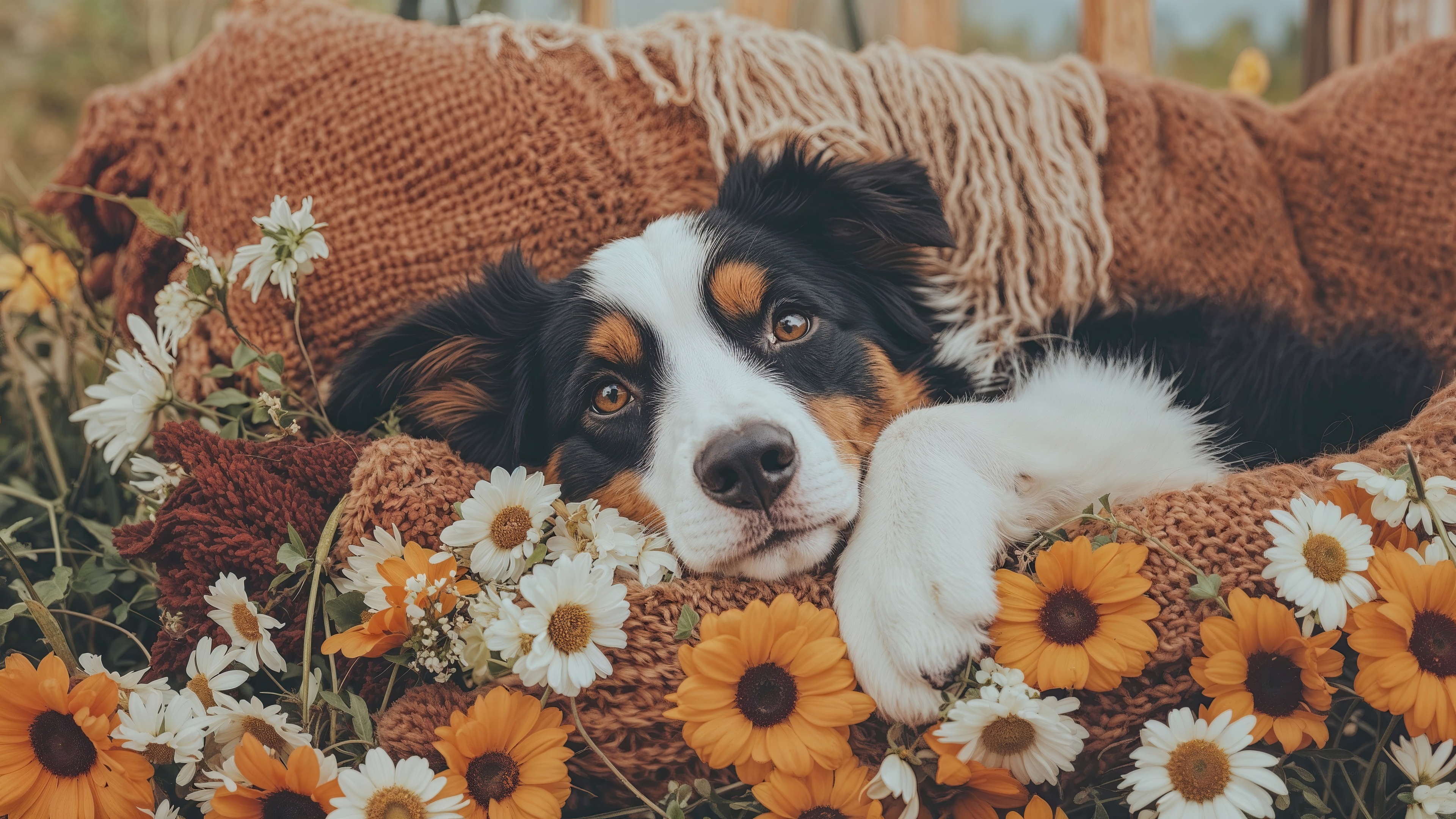 Dogs thanksgiving Wallpaper 4K pets, Family gathering