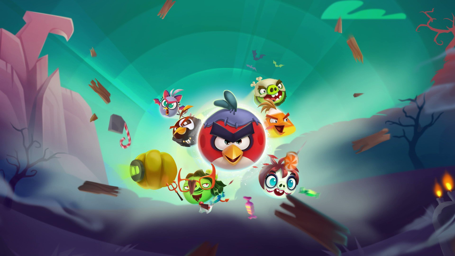 Angry Birds Reloaded. Ham'O'Ween II