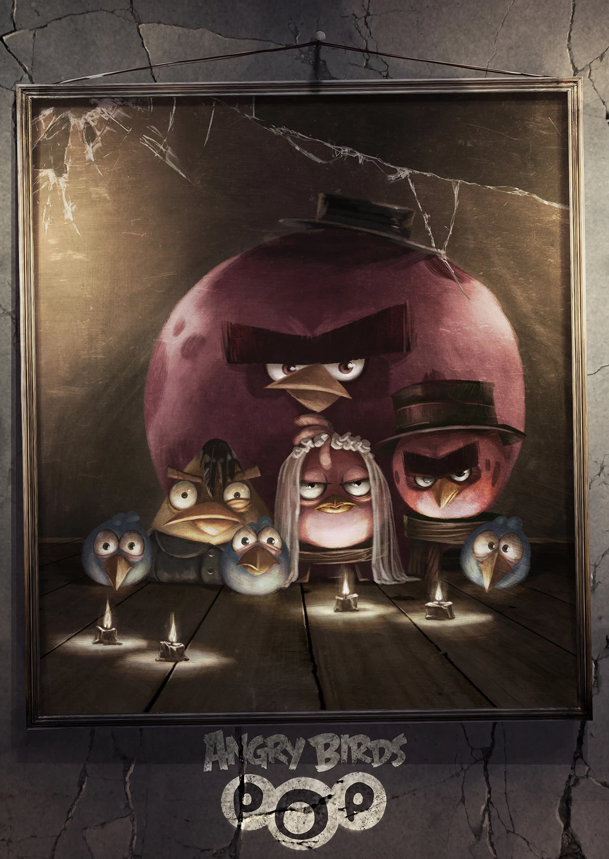 Angry Birds Pop Posters: Portraits - Behance