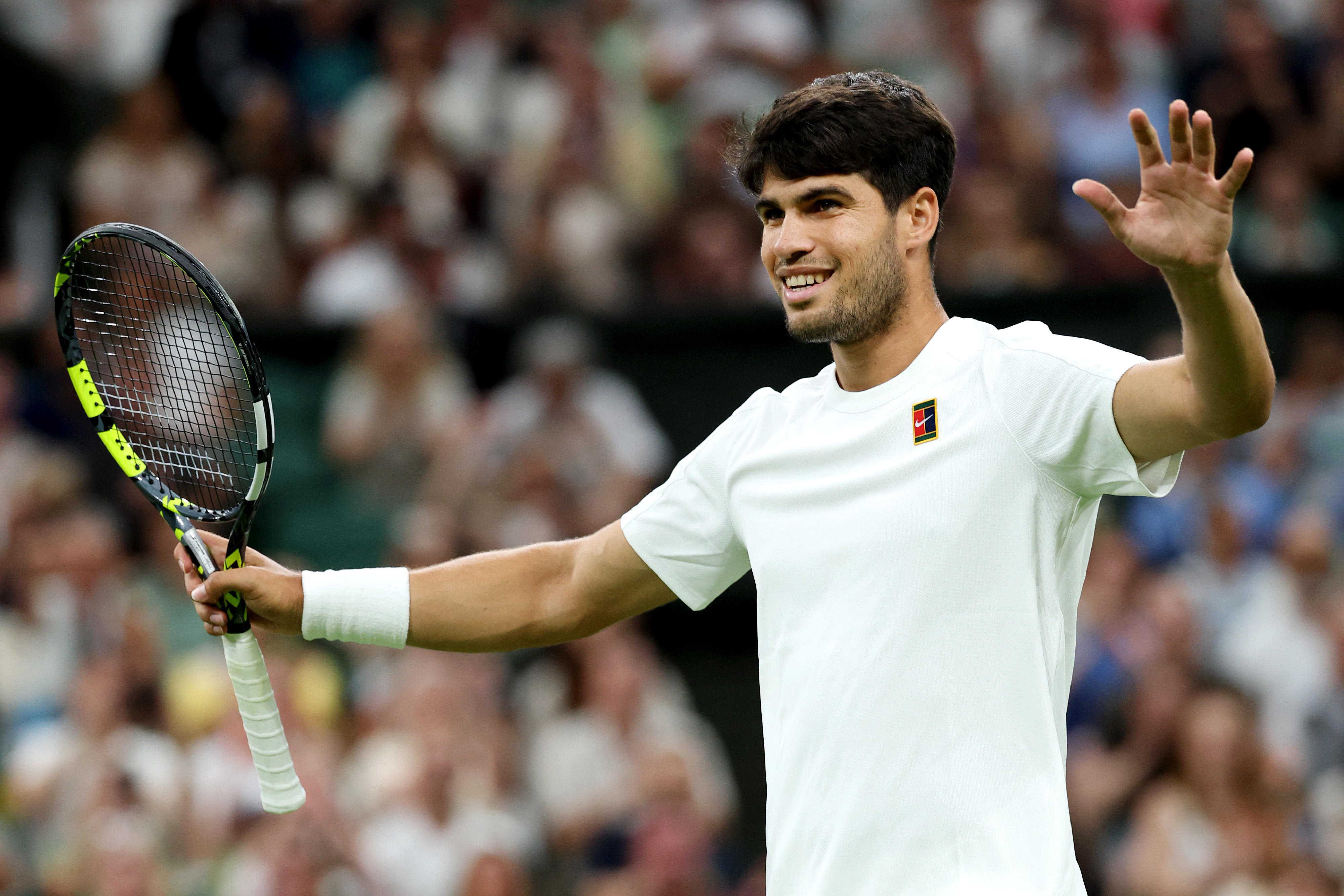 Wimbledon 2025 Day 7 recap Alcaraz battles past Andrey Rublev, Cameron Norrie survives epic test as Aryna Sabalenka advances