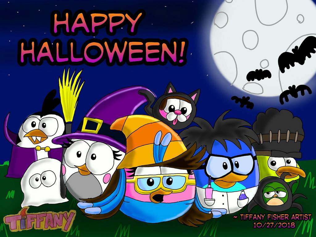 Happy Halloween from Colorful Island!. Angry Birds REAL Fan Amino Amino