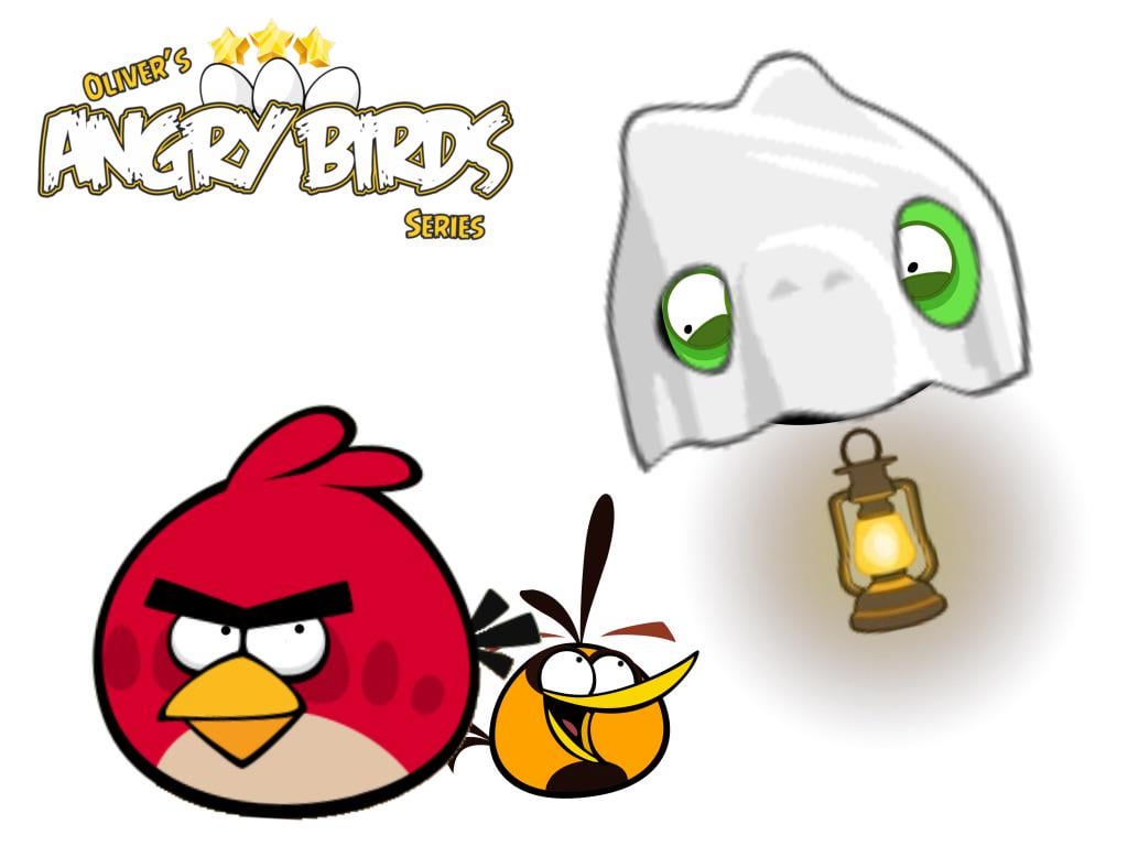 It is now October, the month for Halloween (even tho I was a day late for the 1st of October) and here's a lil thing I did for my Angry Birds Series