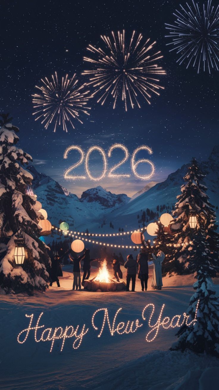 Happy New Year 2026 HD Image & Wallpaper