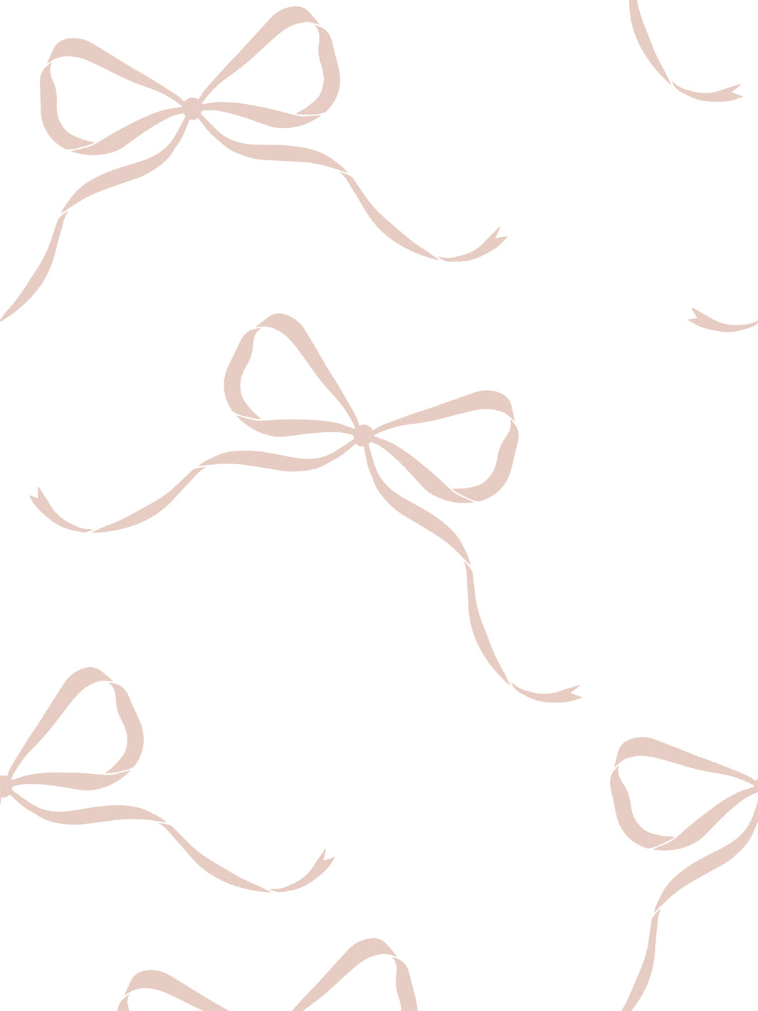 'Brentwood Bow' Wallpaper