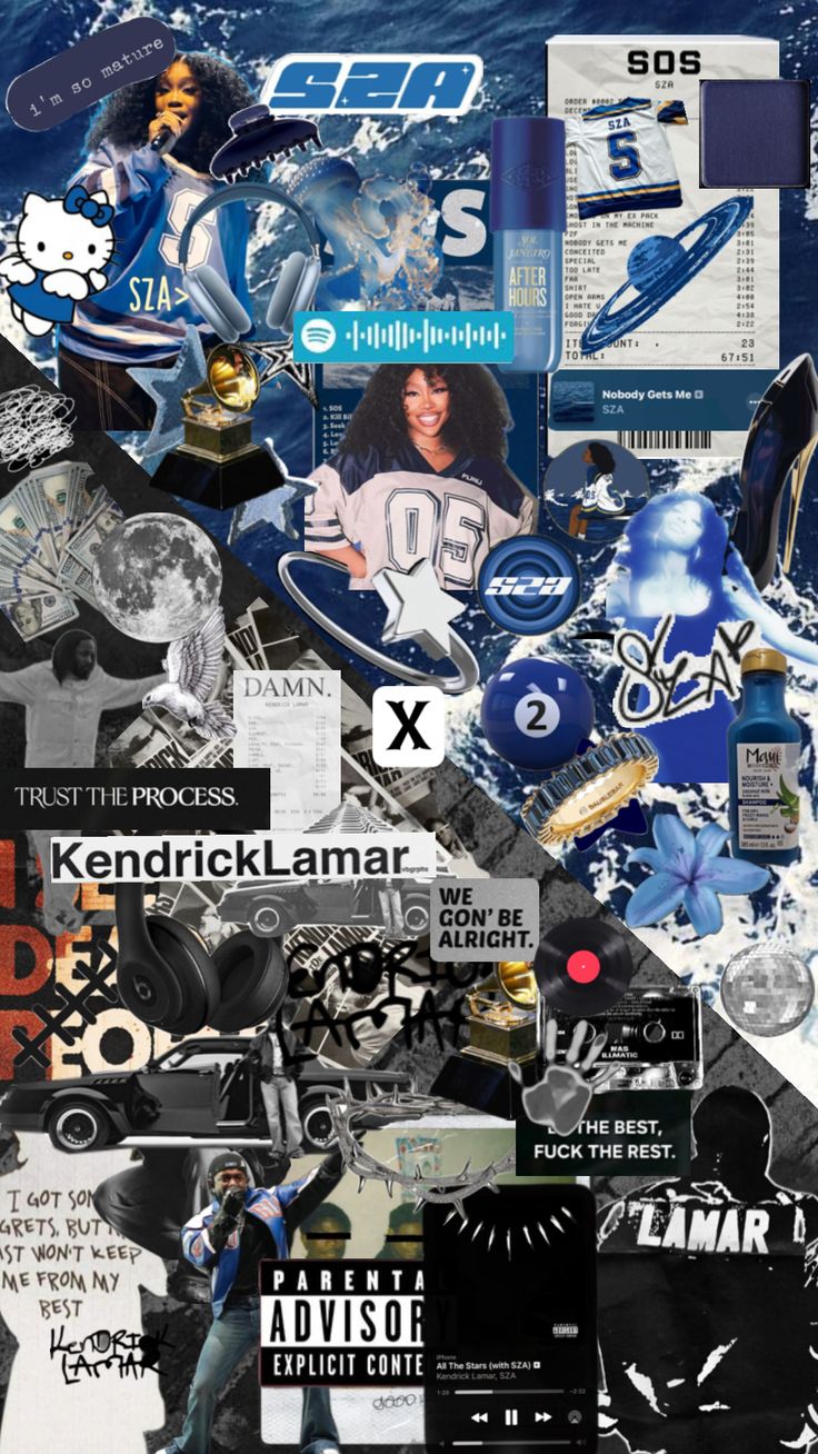 sza wallpaper kendrick lamar wallpper #halfanehalf #fyp #viral #szaxkendricklamar #wallpaper