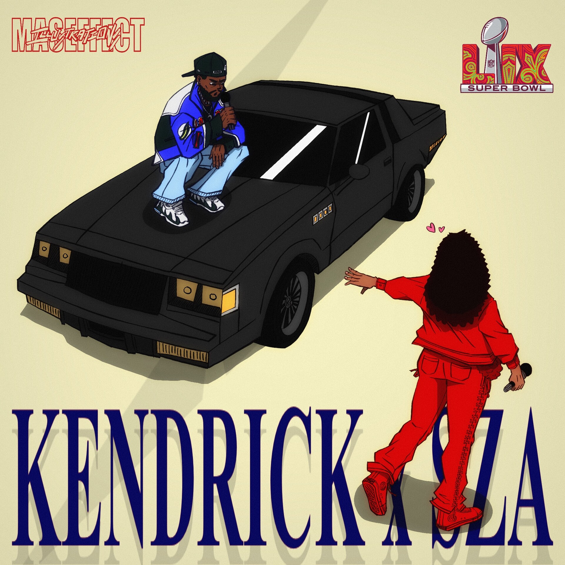 SUPER BOWL KENDRICK X SZA