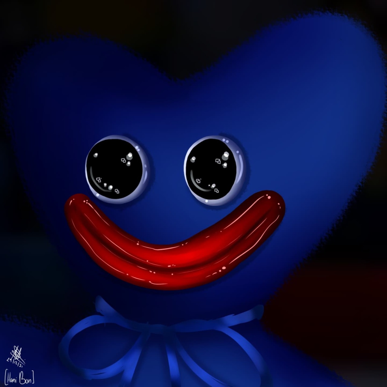 When I played Poppy Playtime forma the first time, I wasn't know about that the Huggy Wiggy with the key was alive ┌(┌^o^)┐