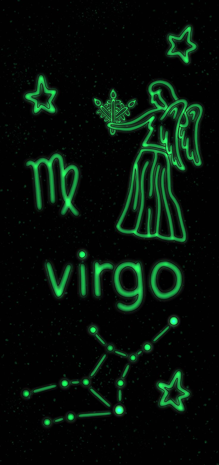 Virgo Zodiac Sign Wallpaper iPhone