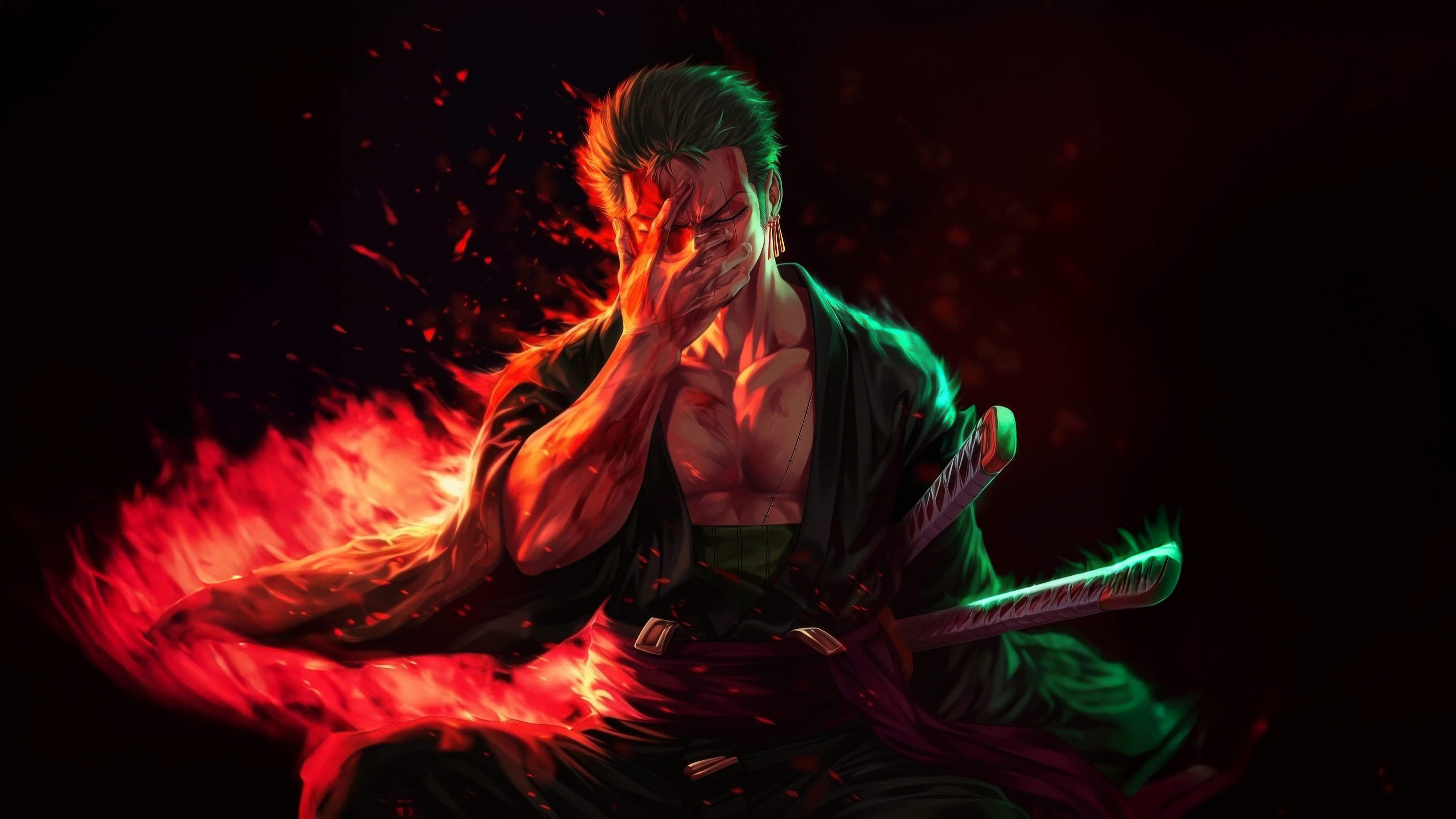 Zoro From One Piece Wallpaper, HD Anime Wallpaper, 4k Wallpaper, Image, Background, Photos and Picture