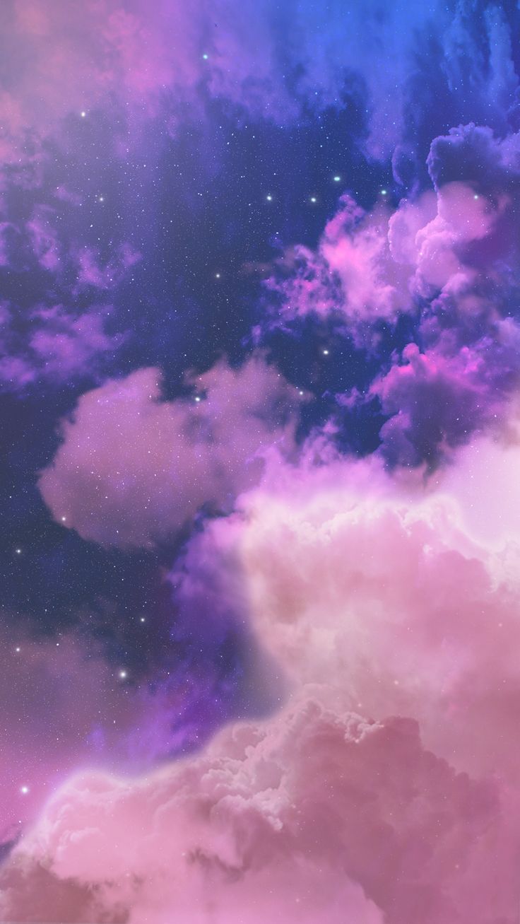 Awesome Purple Clouds Wallpaper