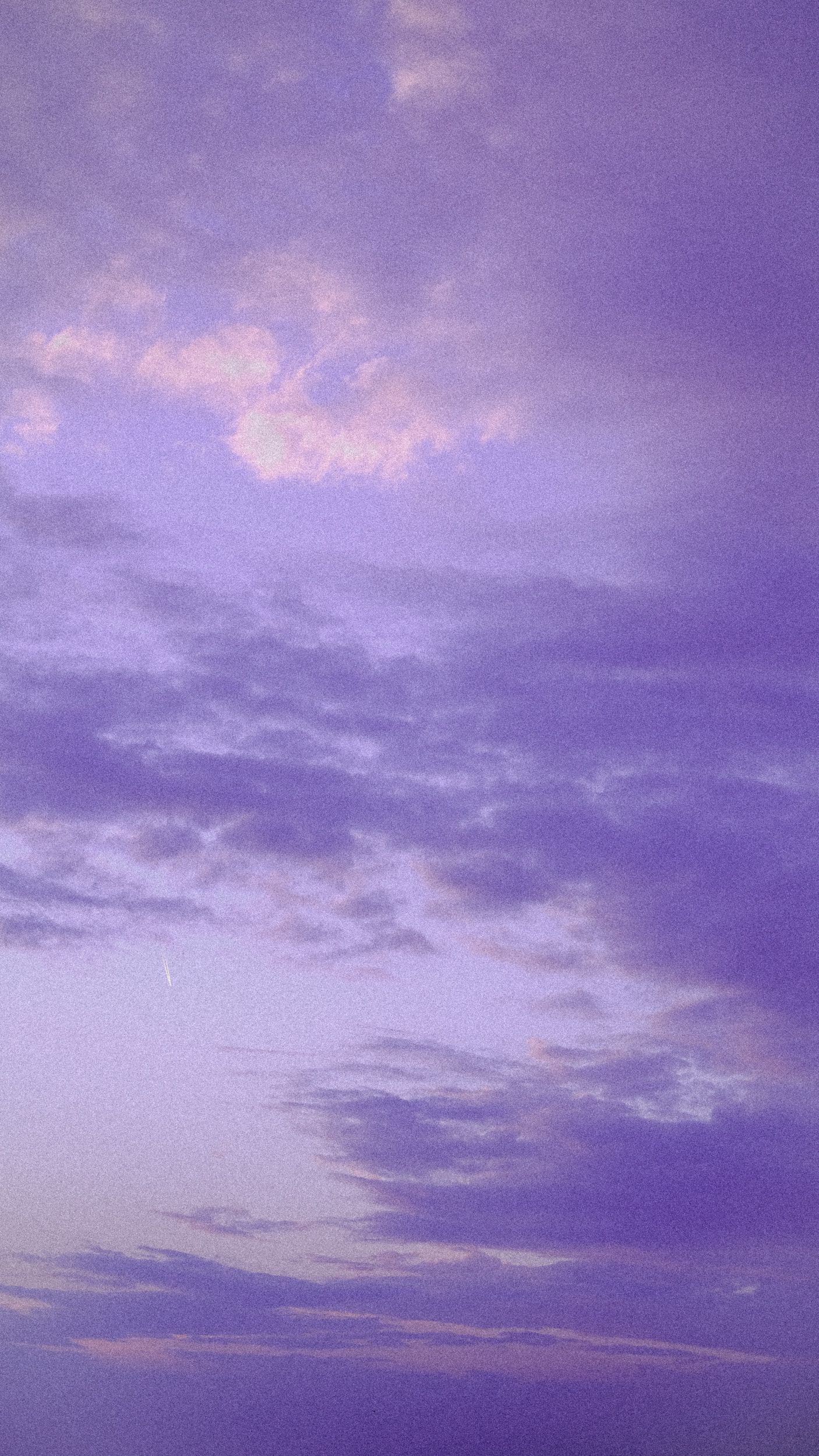 Vintage Film Shooting Star Purple Cloud Wallpaper