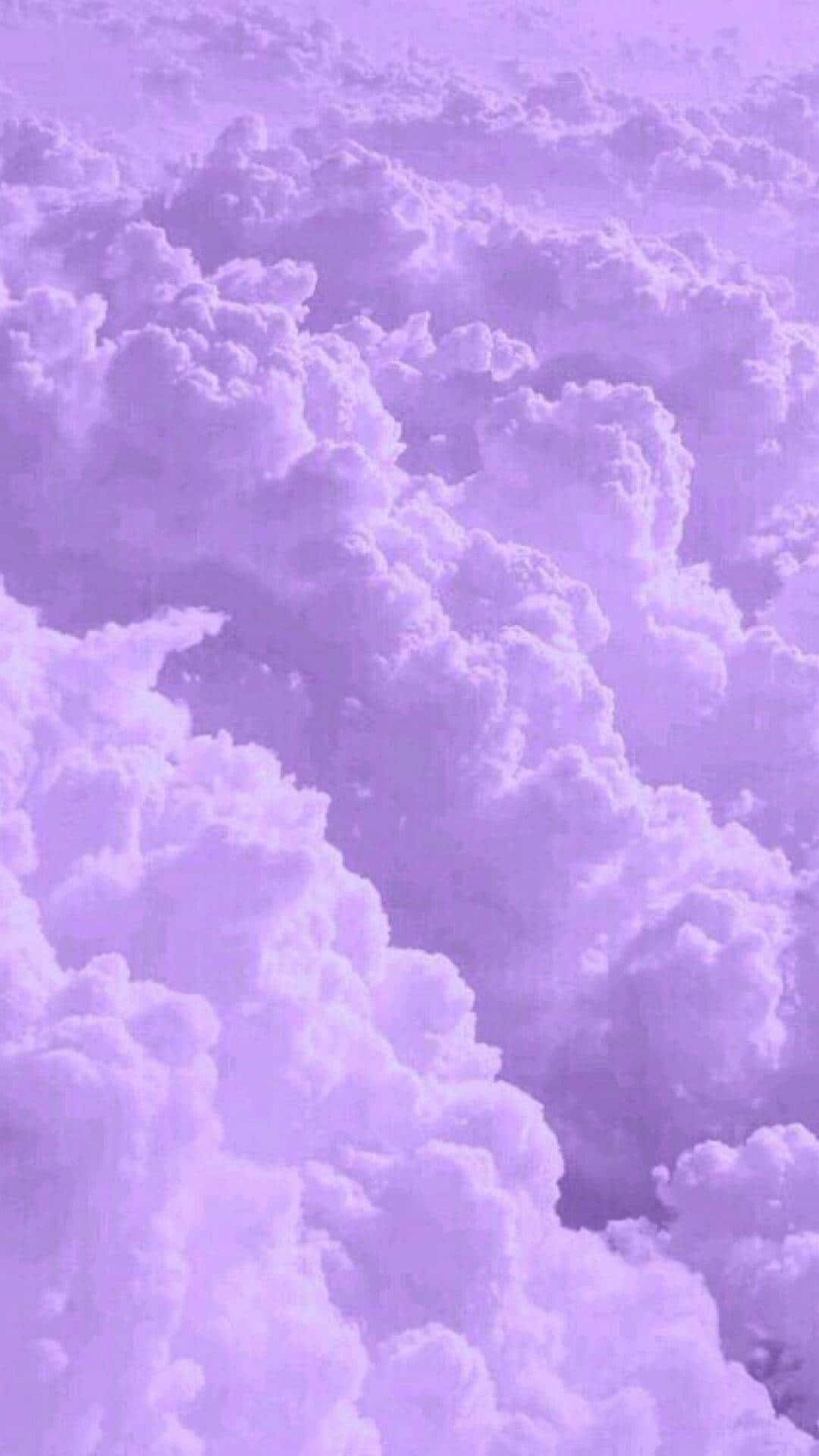 Download Soft Purple Clouds Aesthetic Wallpaper