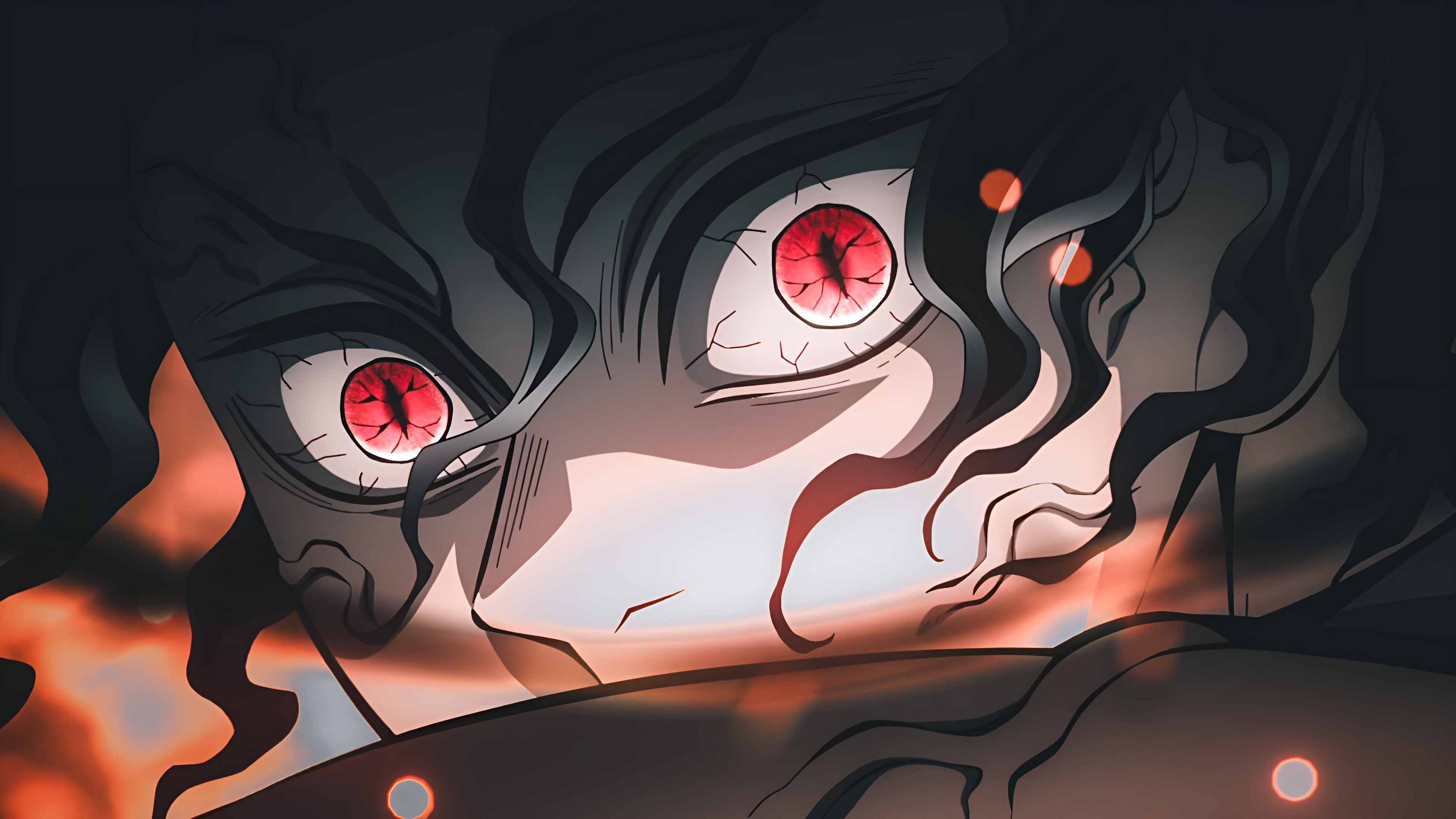 4K Ultra HD Muzan Kibutsuji Slayer Hashira Training Arc Wallpaper