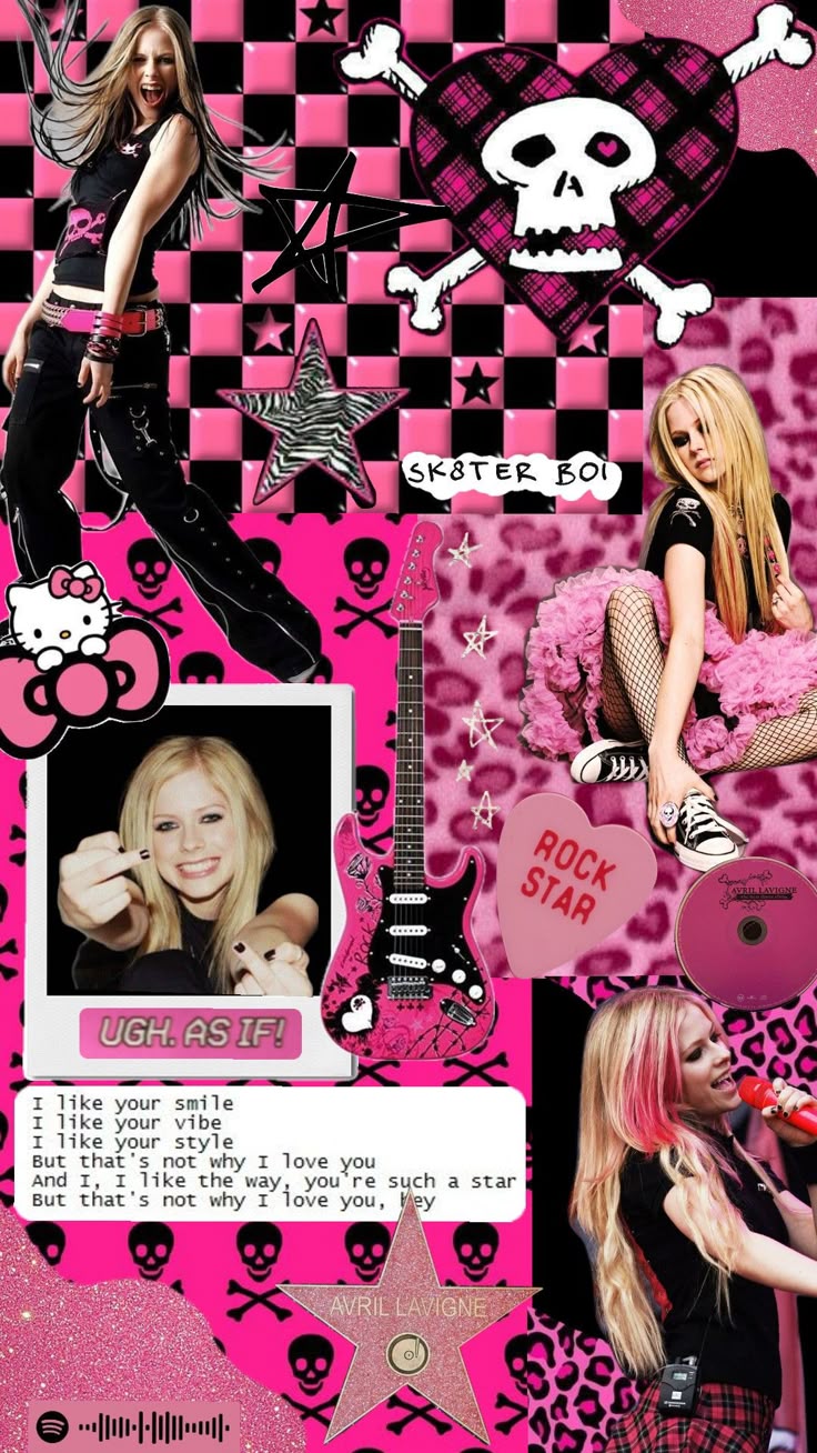phone themes!!. Punk princess, Avril lavigne, Punk wallpaper iphone