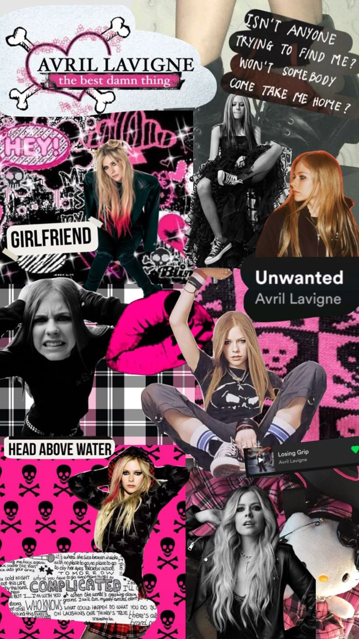 #collage #aesthetic #avrillavigne saesthetic #music. Avril lavigne, Avril lavigne aesthetic, Emo