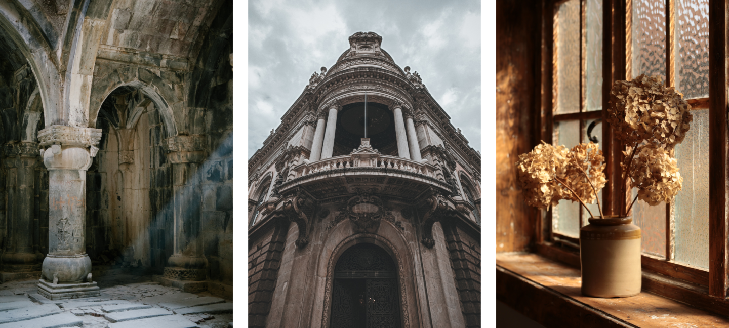 Free HD Aesthetic Dark Academia Wallpaper Background For iPhone of the Snow