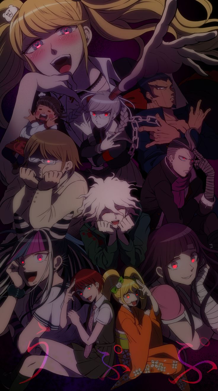 Super Danganronpa 2 Mobile Wallpaper by Pixiv Id 1546070 Anime Image Board