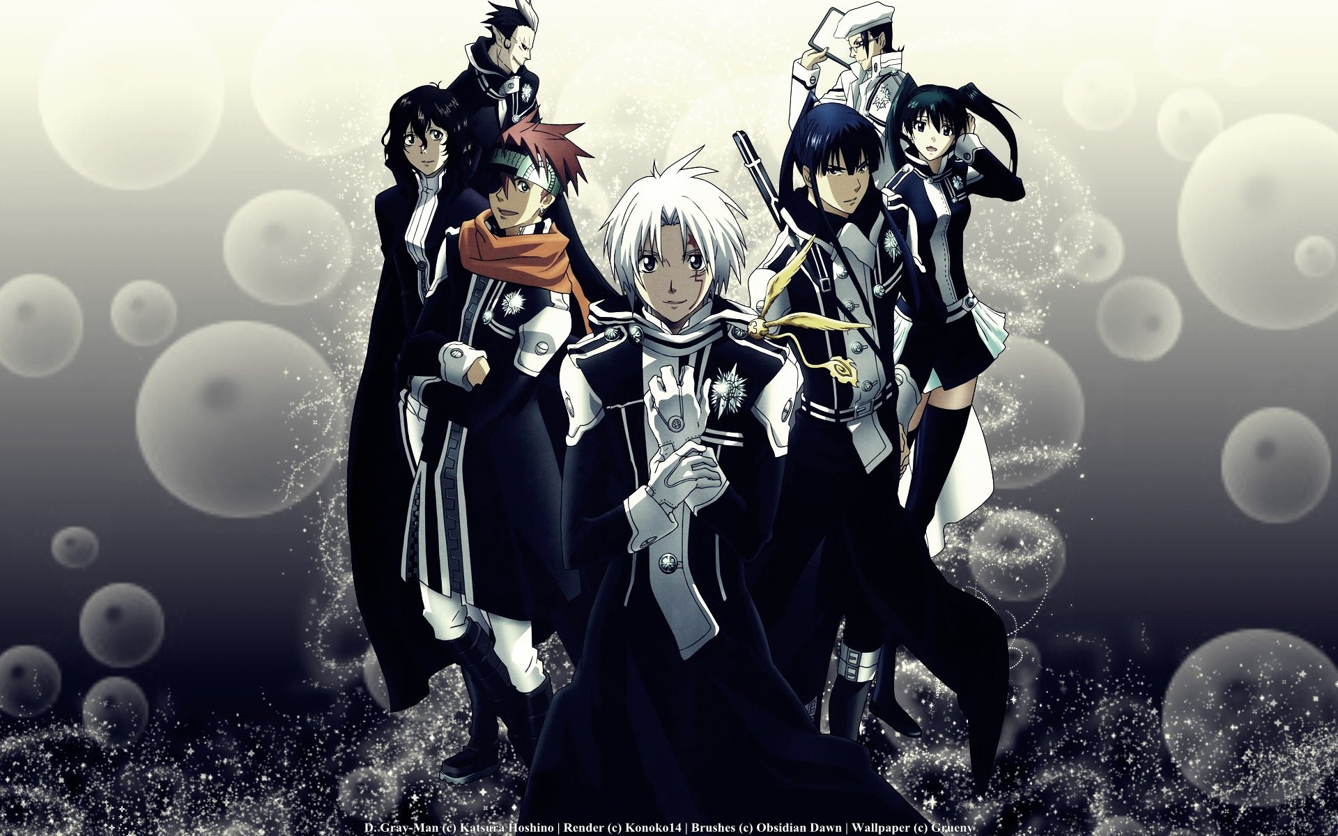 D.Gray Man Manga Series HD Desktop Wallpaper 107955