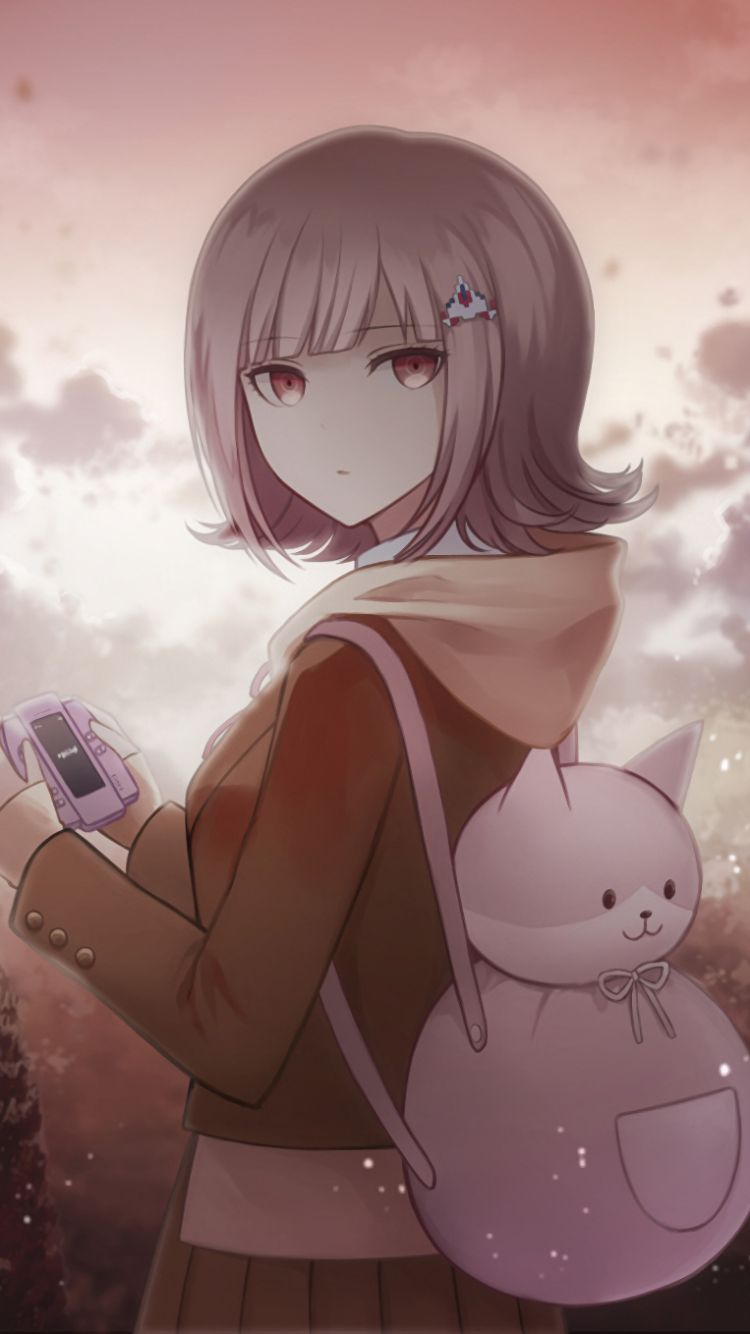 Phone wallpaper: Video Game, Danganronpa 2: Goodbye Despair, Chiaki Nanami, Danganronpa 1117261