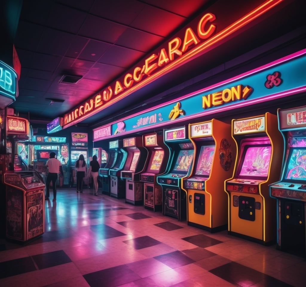 80s Arcade Wallpaper, HD 80s Arcade Background on WallpaperBat