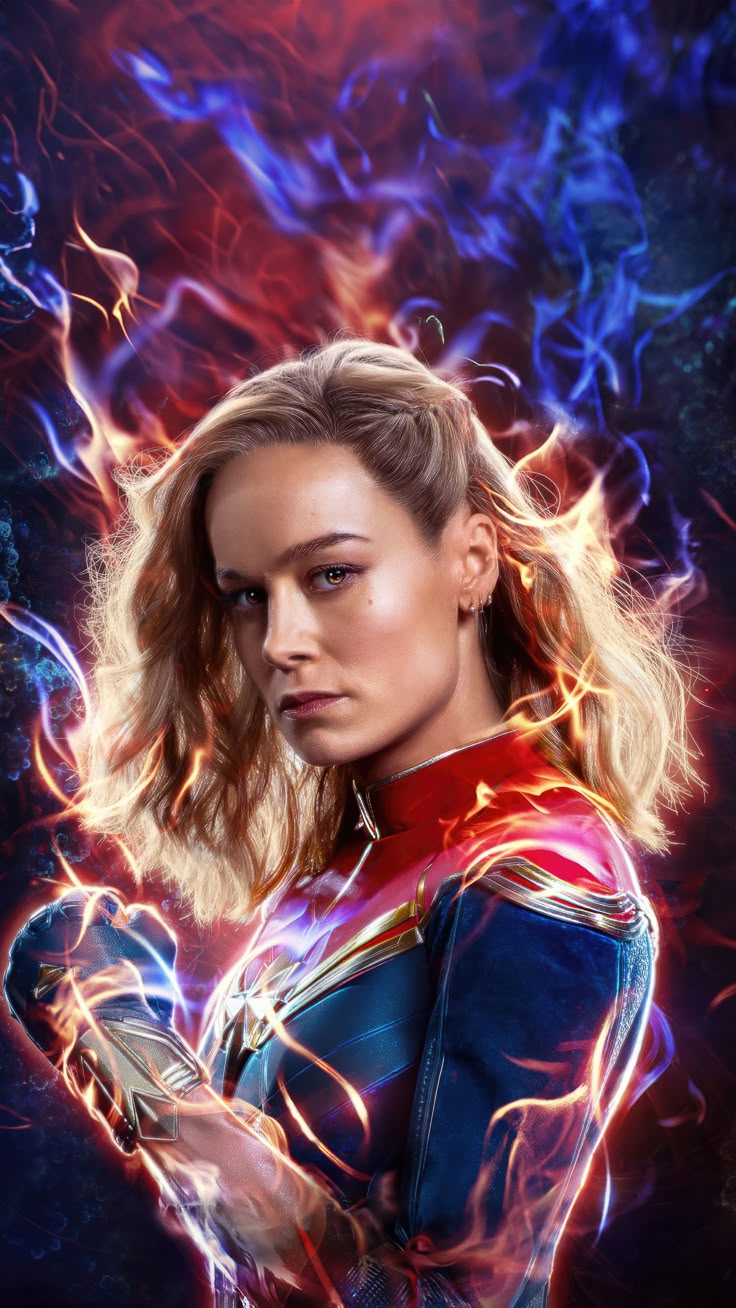 Captain Marvel The Marvels Carol Danvers Brie Larson. Captain marvel, Marvel 4k, Captain marvel carol danvers