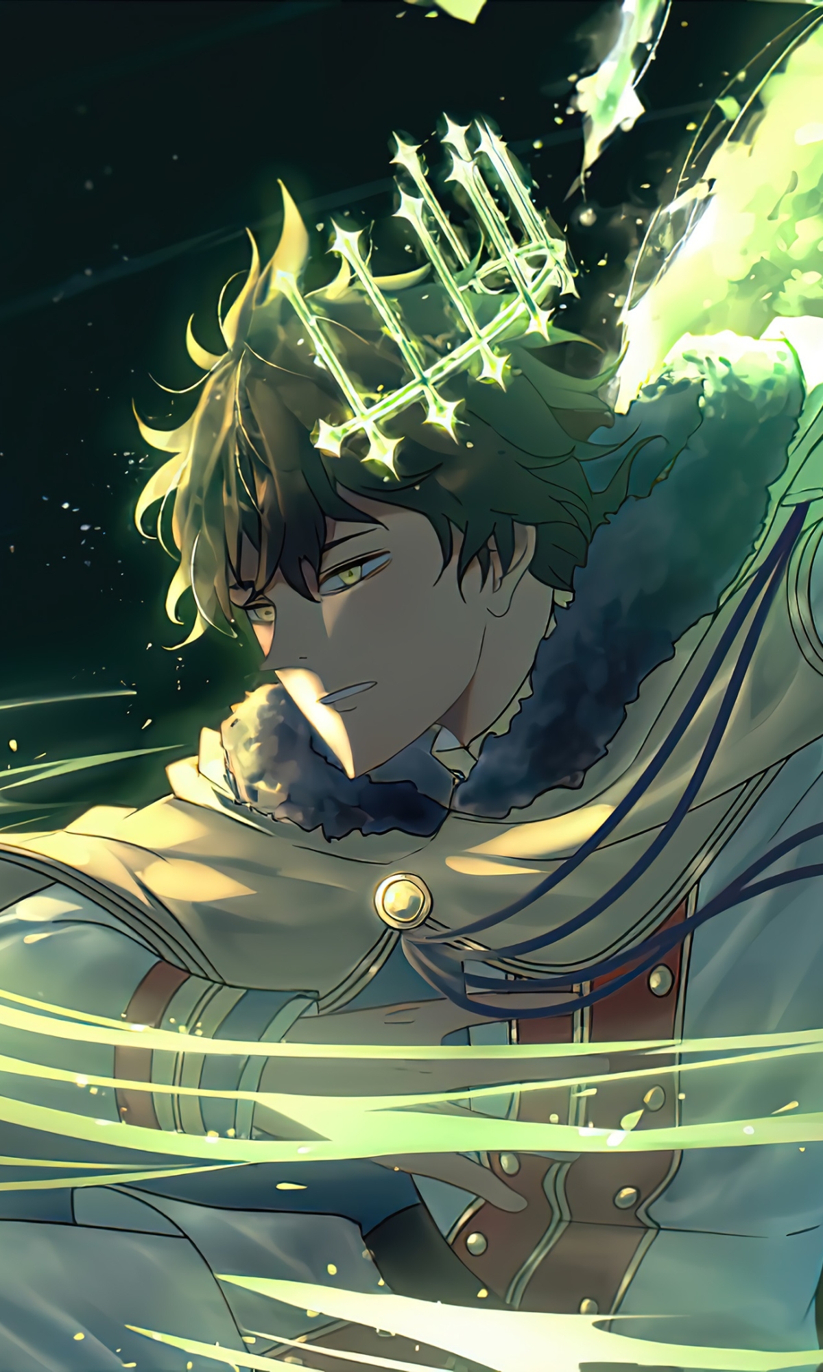 Phone wallpaper: Yuno (Black Clover), Anime, Black Clover 1417901