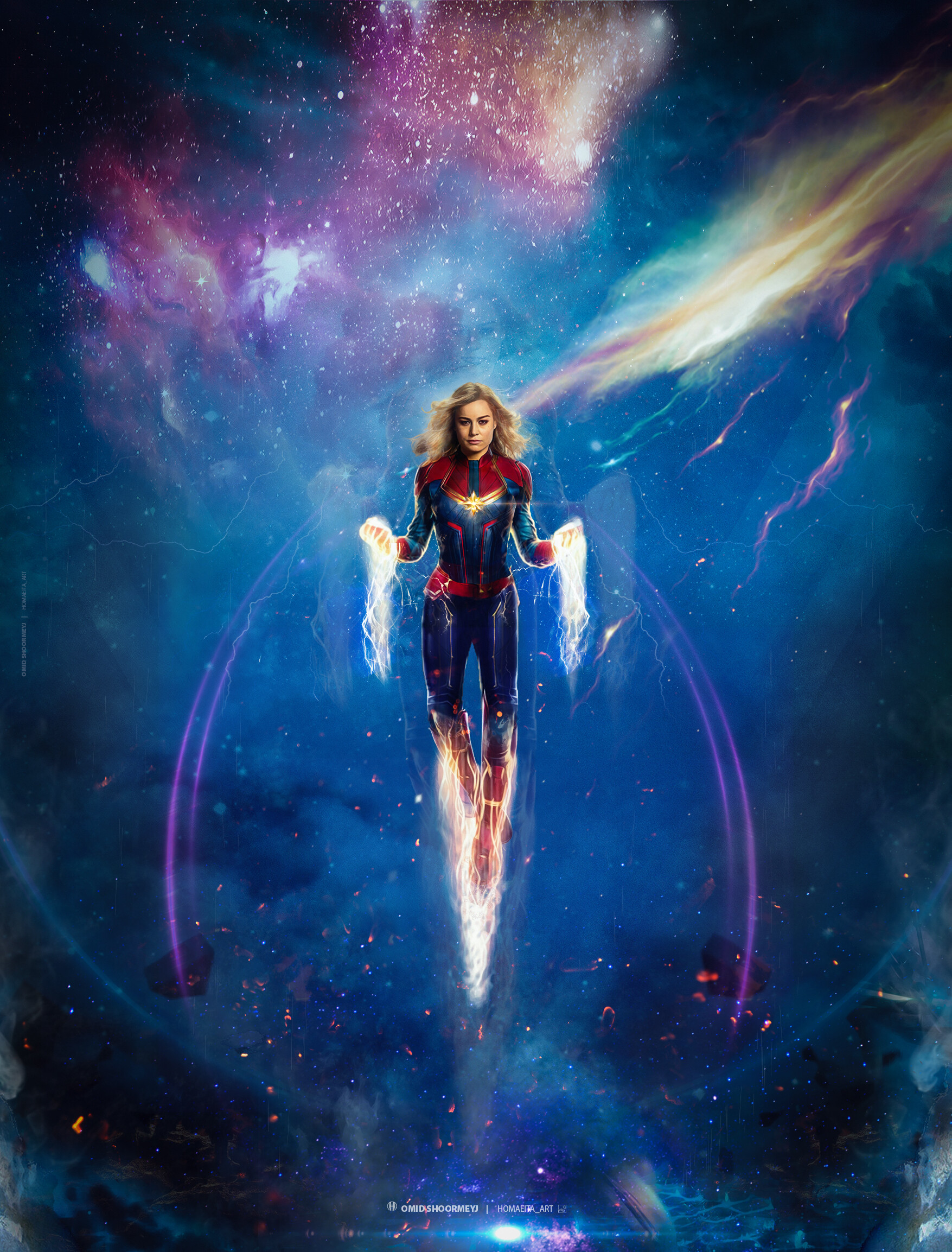 CAPTAIN MARVEL( Brie Larson)