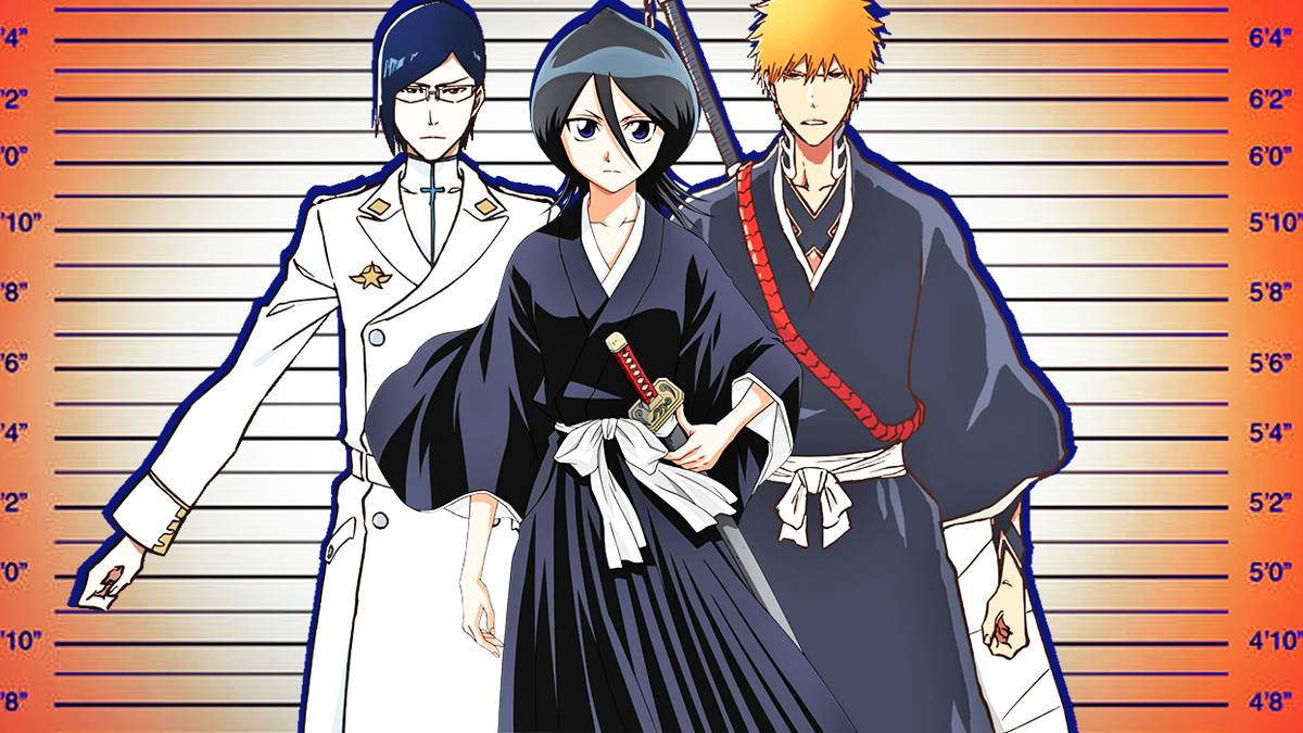 Bleach Characters' Heights