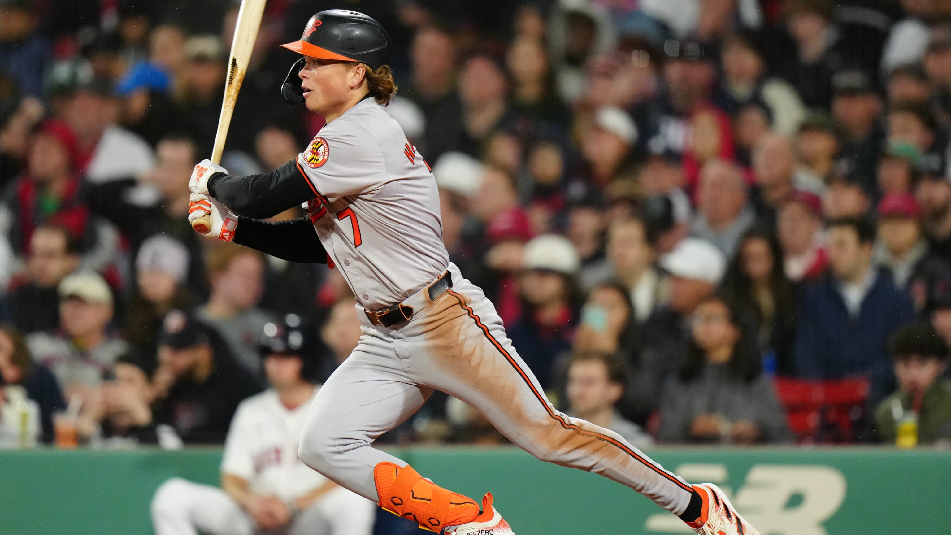 Jackson Holliday records first career RBI in MLB debut