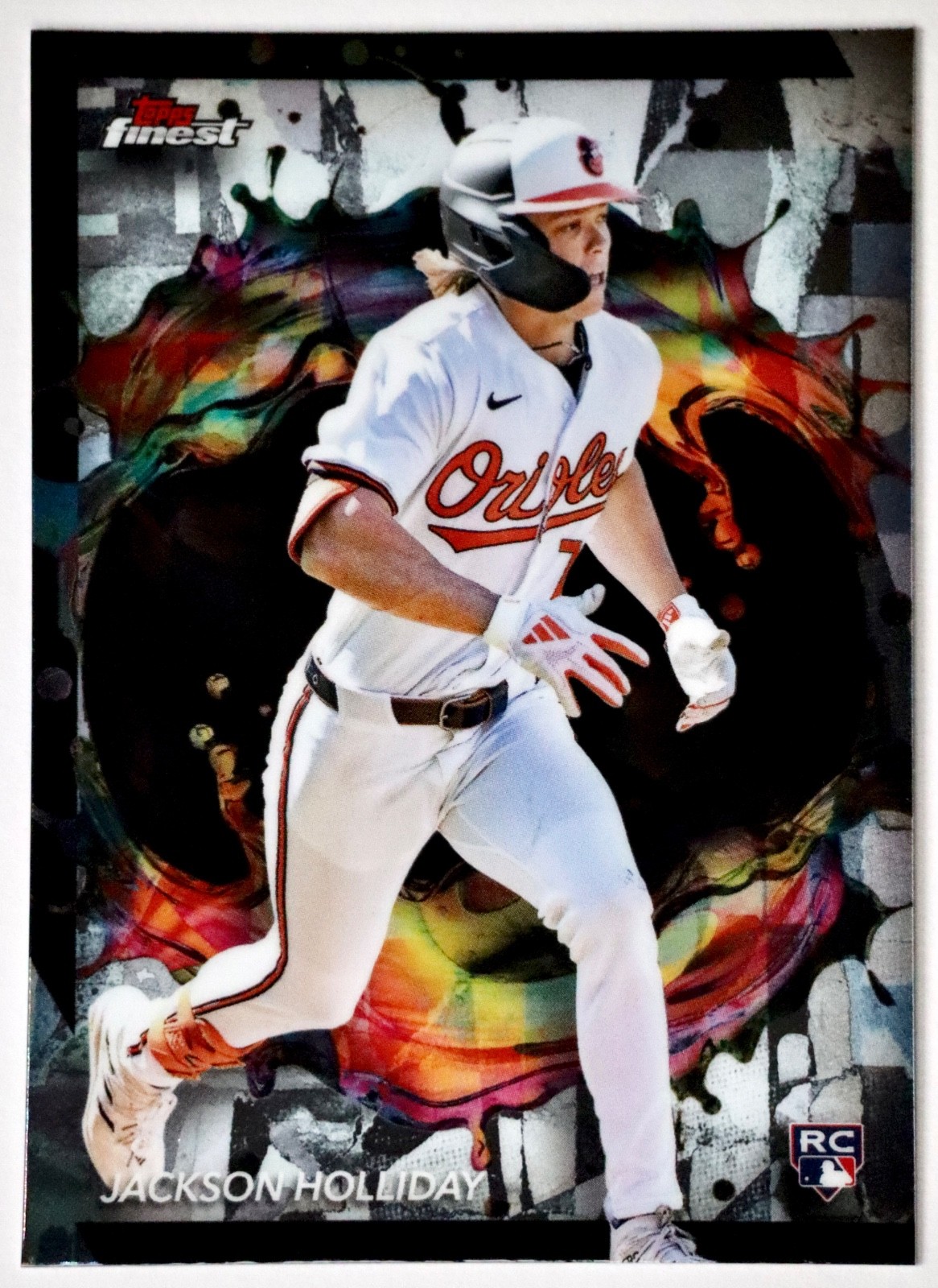 Jackson Holliday 2024 Topps Finest Rare Price Guide Card Investor
