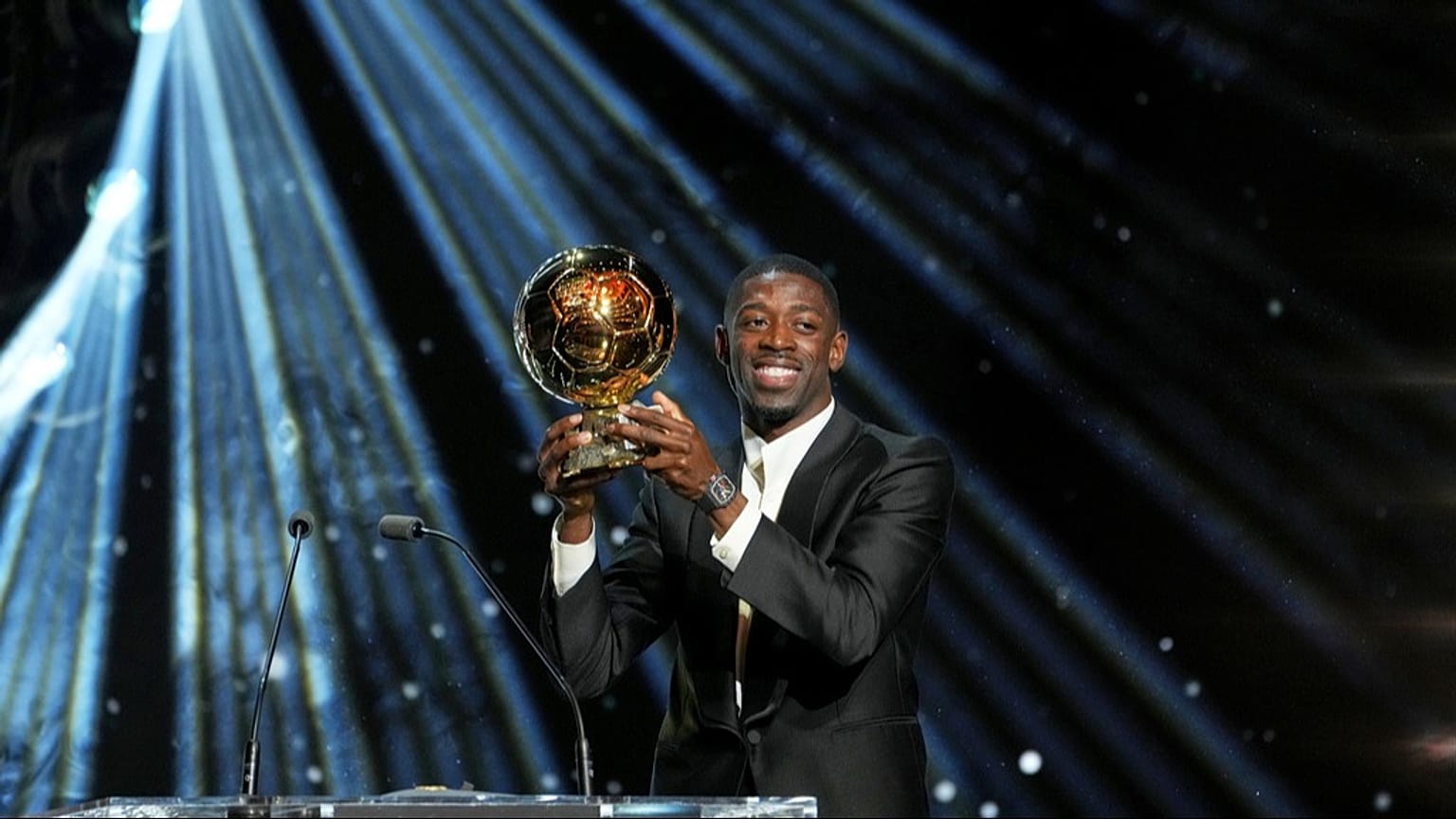 PSG's Dembélé beats out Lamine Yamal in Ballon d'Or race as Barcelona's Aitana Bonmatí makes history