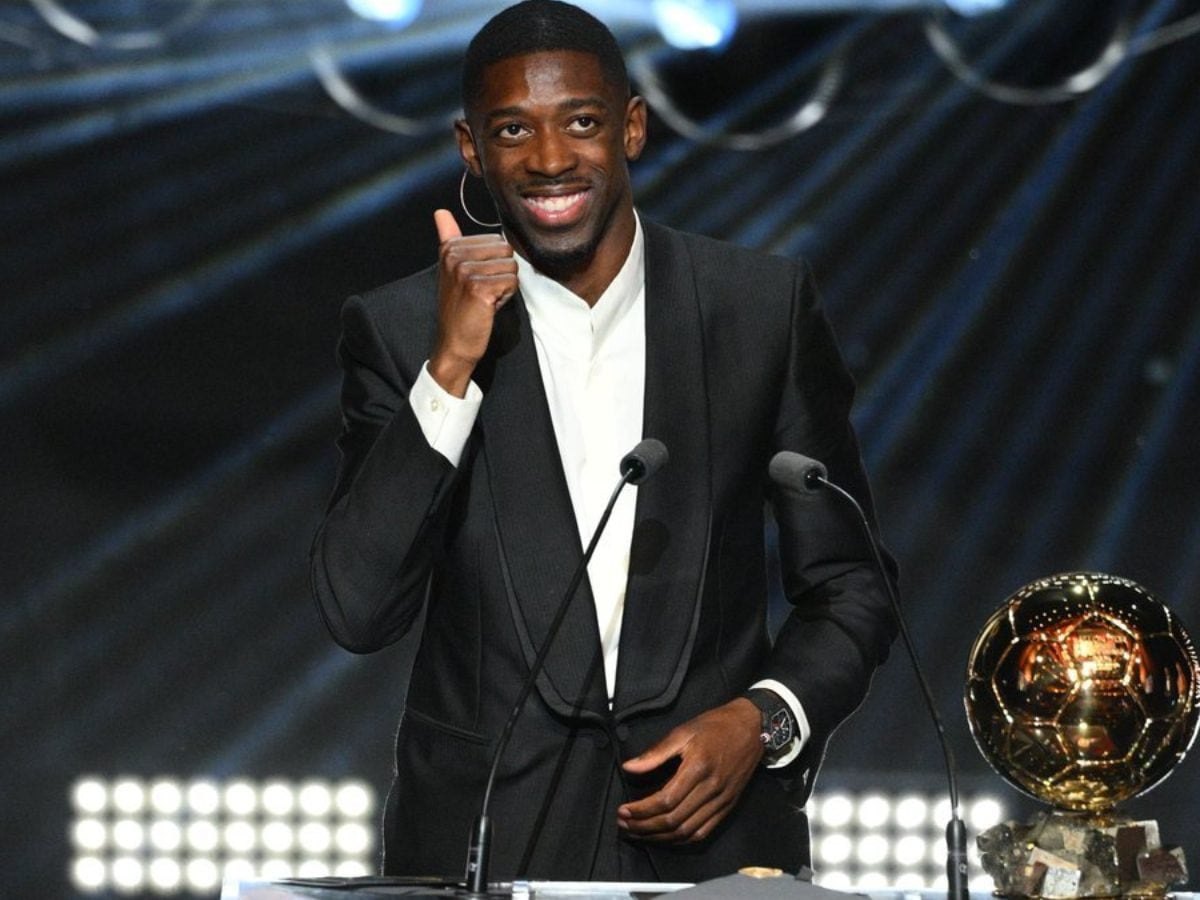 Ousmane Dembele Wins The 2025 Ballon D'Or; Becomes First PSG Player Ever To Win Golden Ball